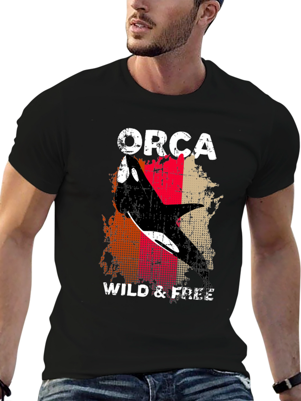 Orca Wild & Free Graphic Tee