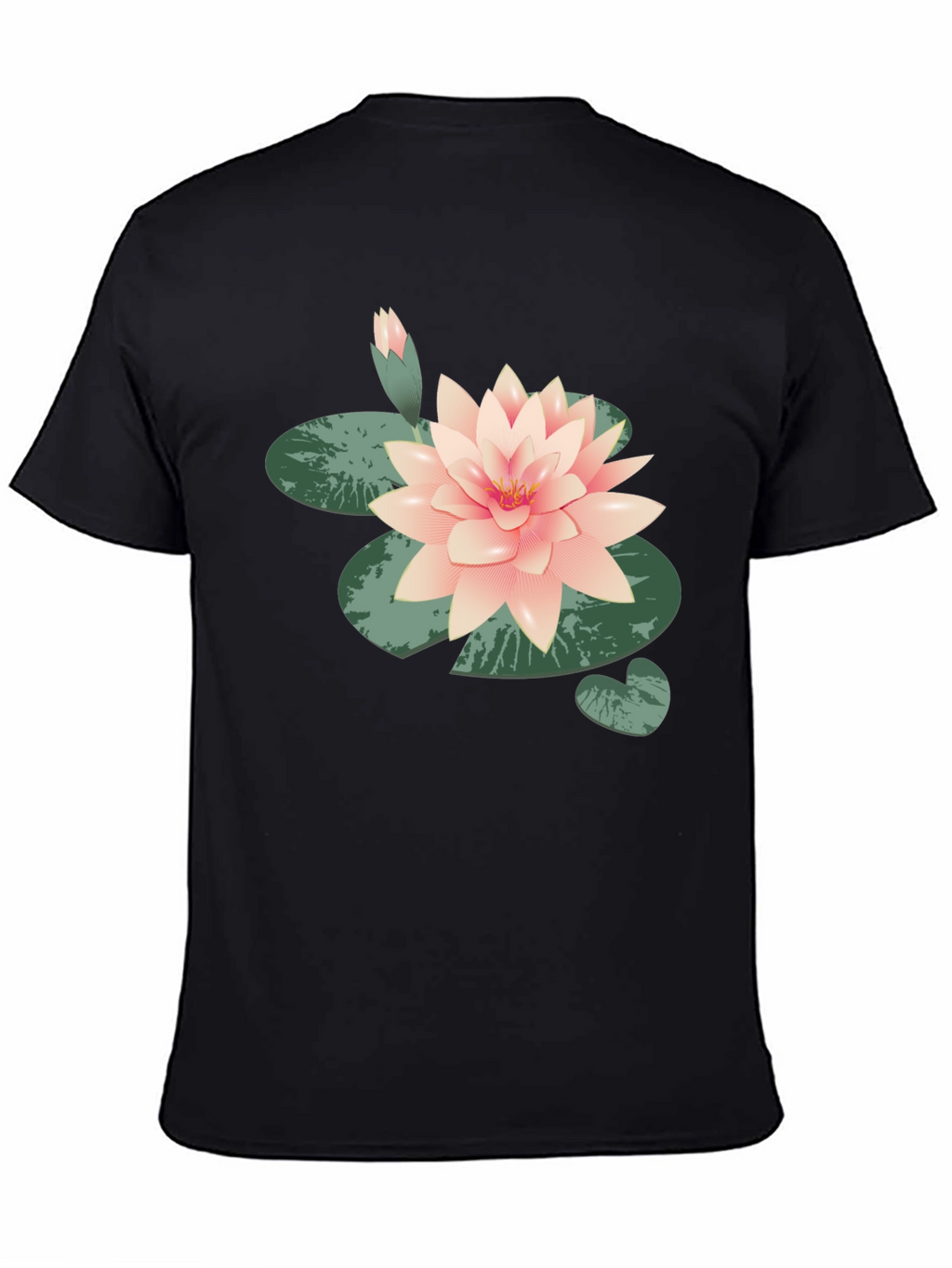 Lotus Flower Graphic T-Shirt