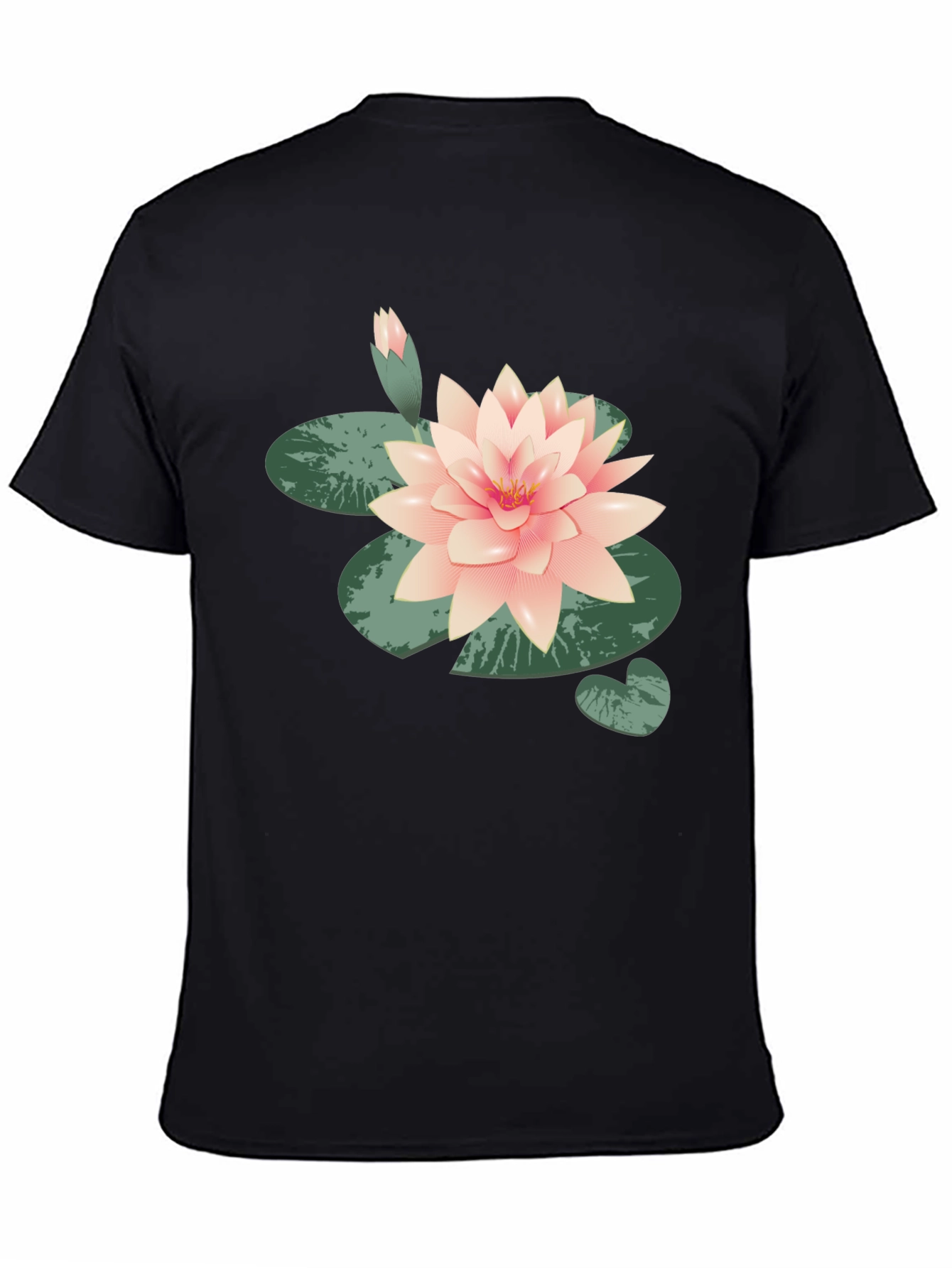 Lotus Flower Graphic T-Shirt