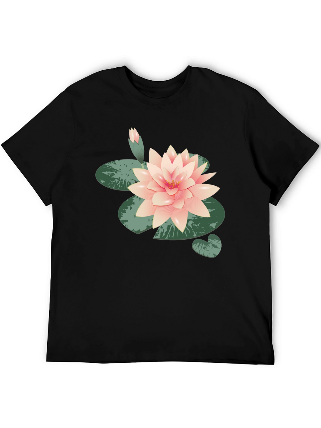 Lotus Flower Graphic T-Shirt