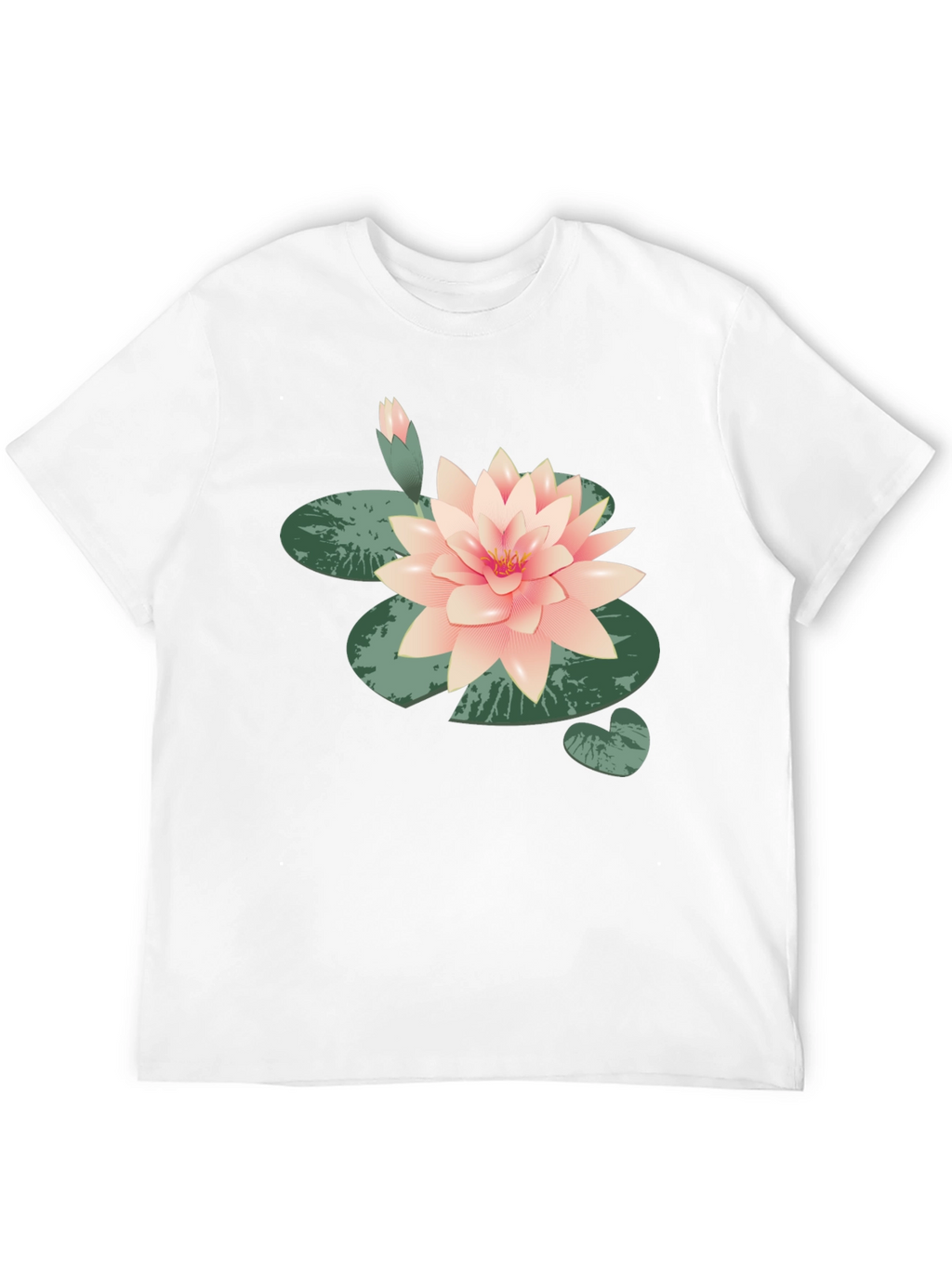Lotus Flower Graphic T-Shirt