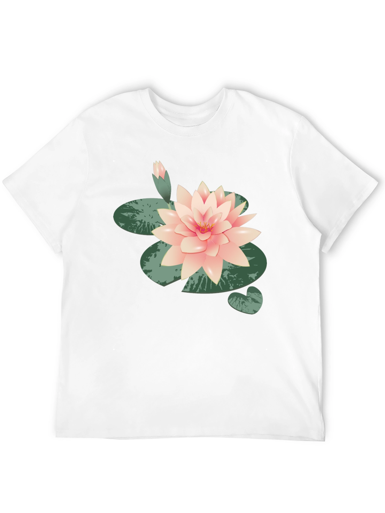Lotus Flower Graphic T-Shirt