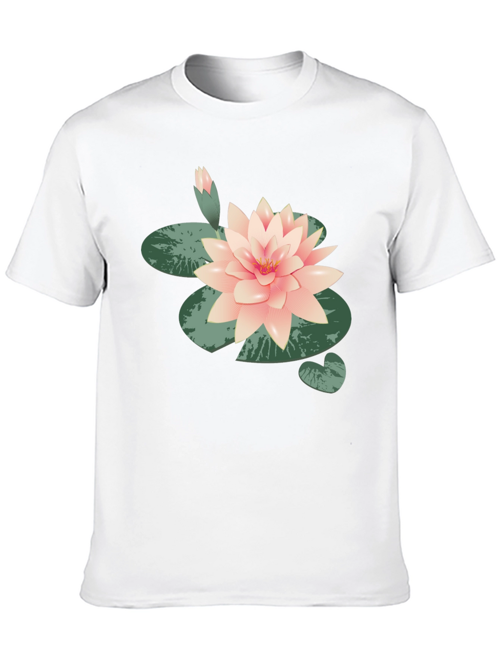 Lotus Flower Graphic T-Shirt