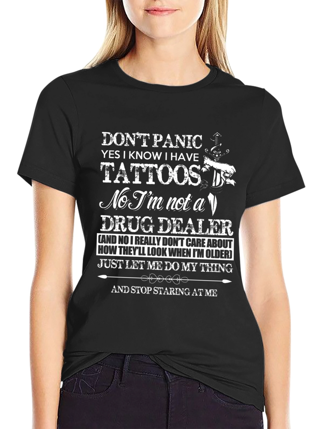 Tattoo Statement Graphic T-Shirt