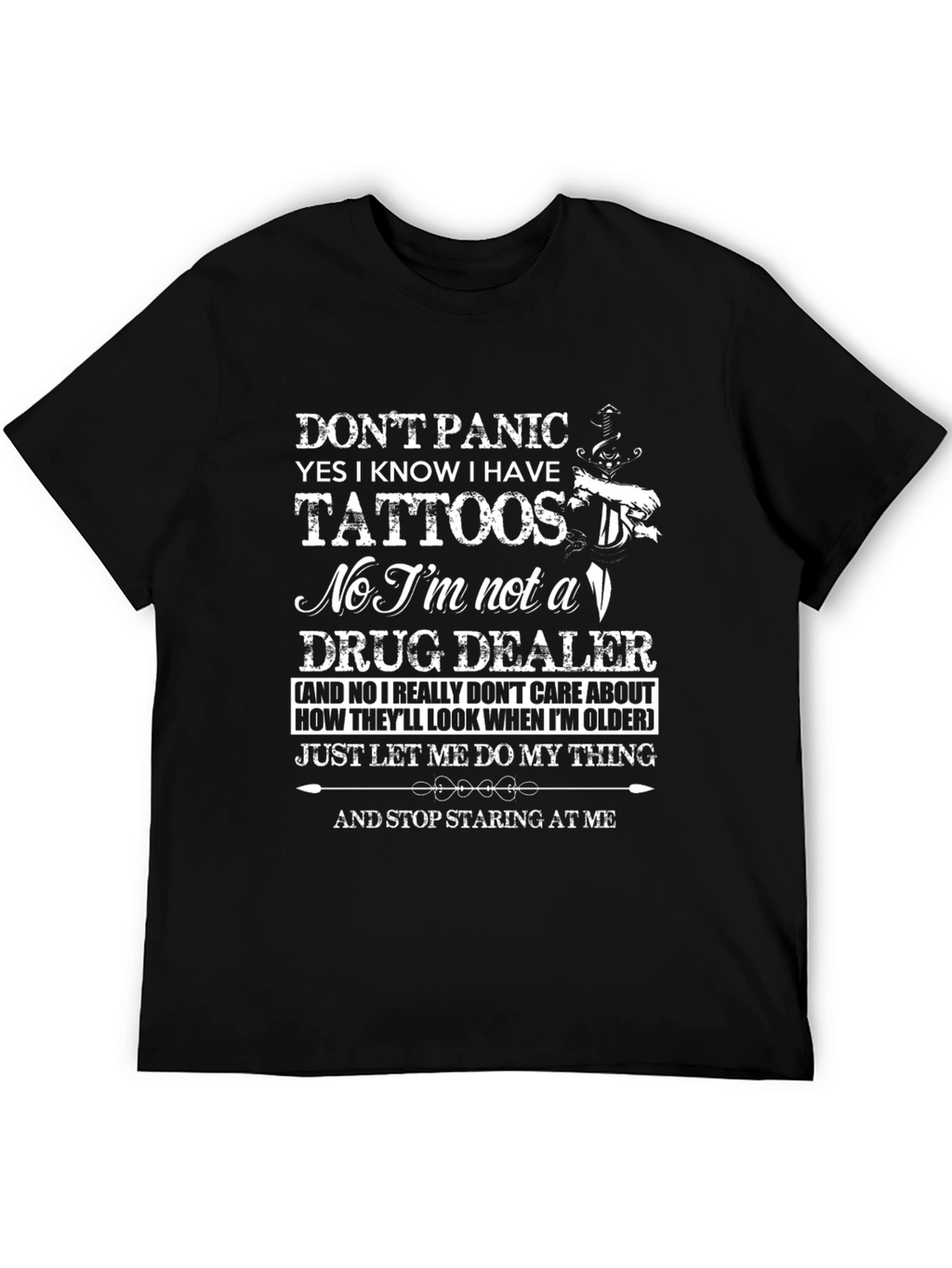 Tattoo Statement Graphic T-Shirt