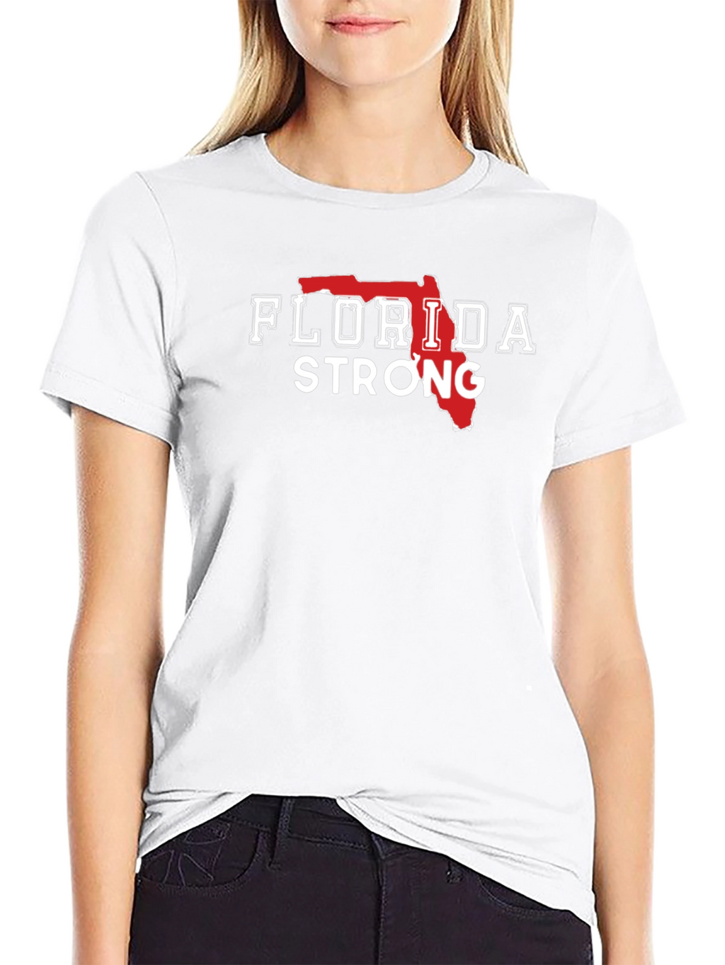 Florida Strong Graphic Print T-Shirt