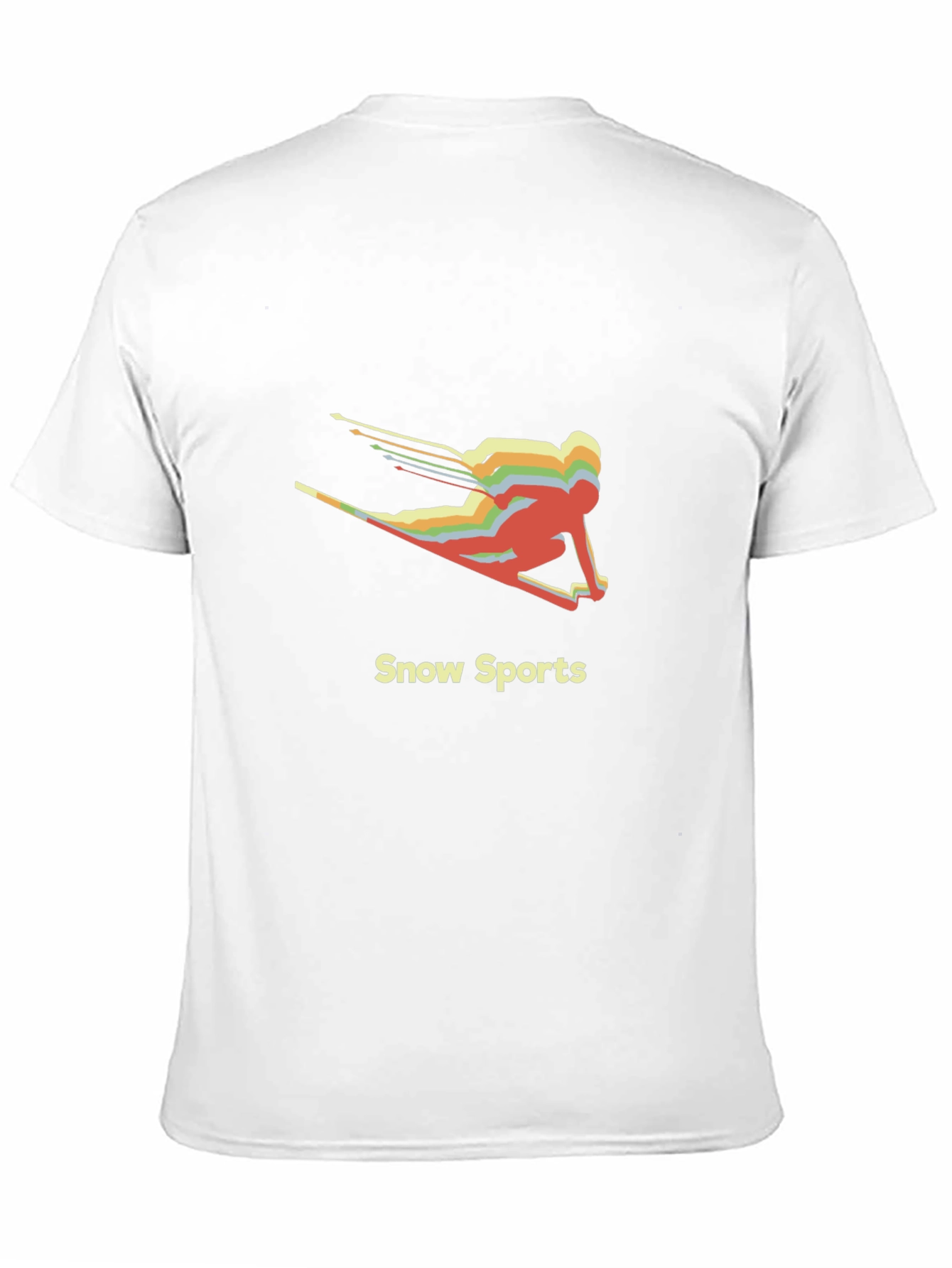 Retro Snow Sports T-Shirt - Cool Ski Design