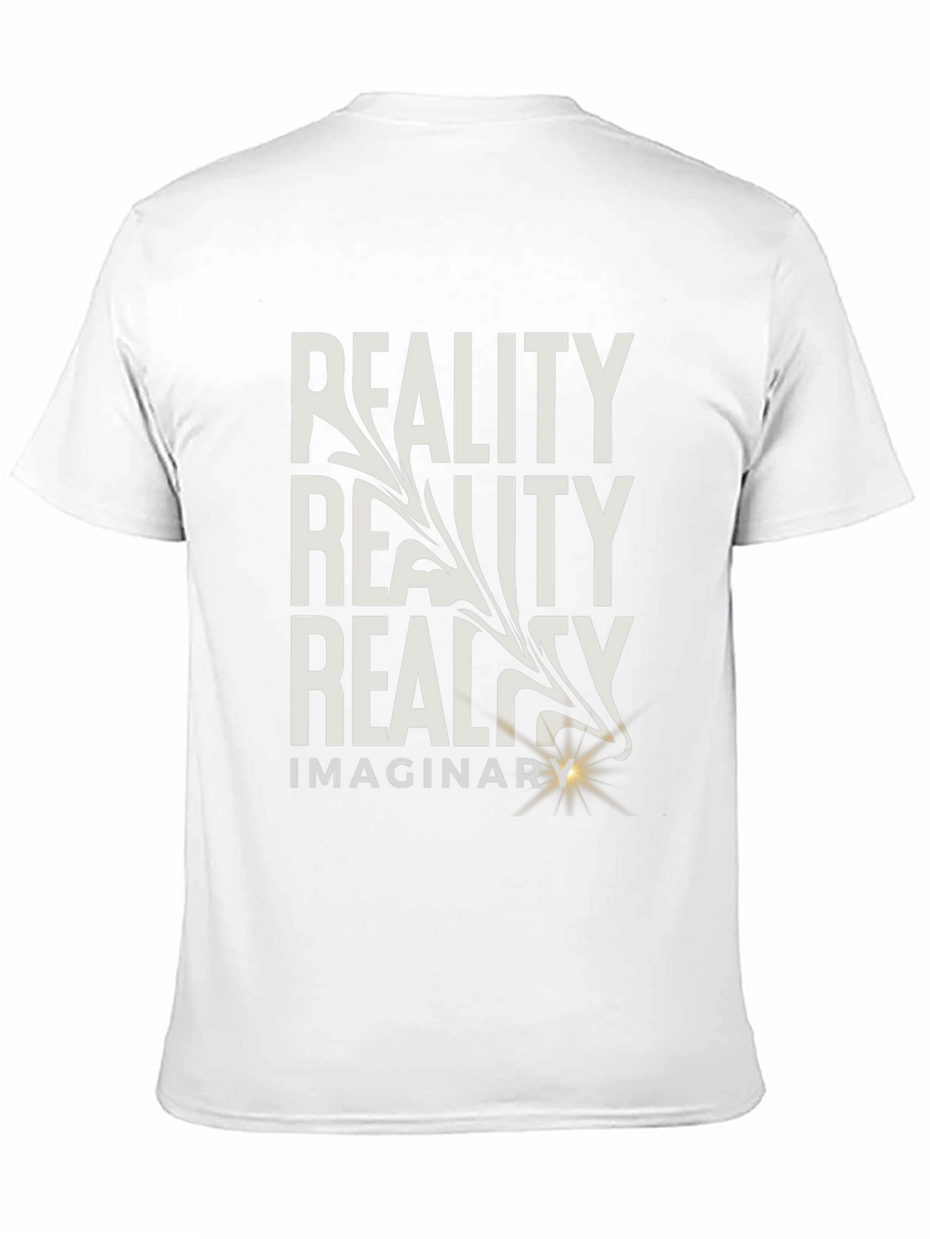 Reality Imaginary Graphic Tee - Mens Black T-Shirt