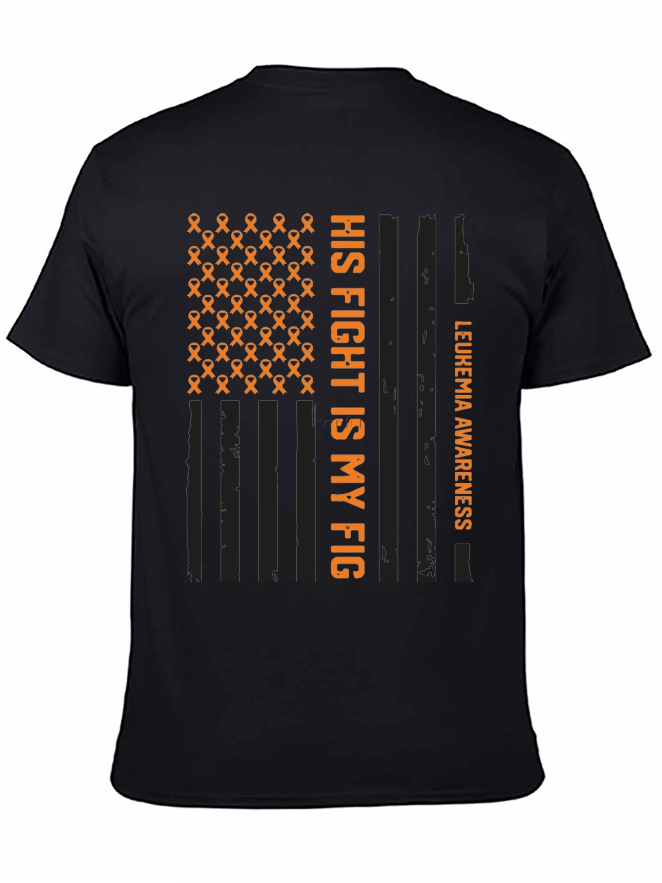 Leukemia Awareness T-Shirt - His Fight Is My Fight