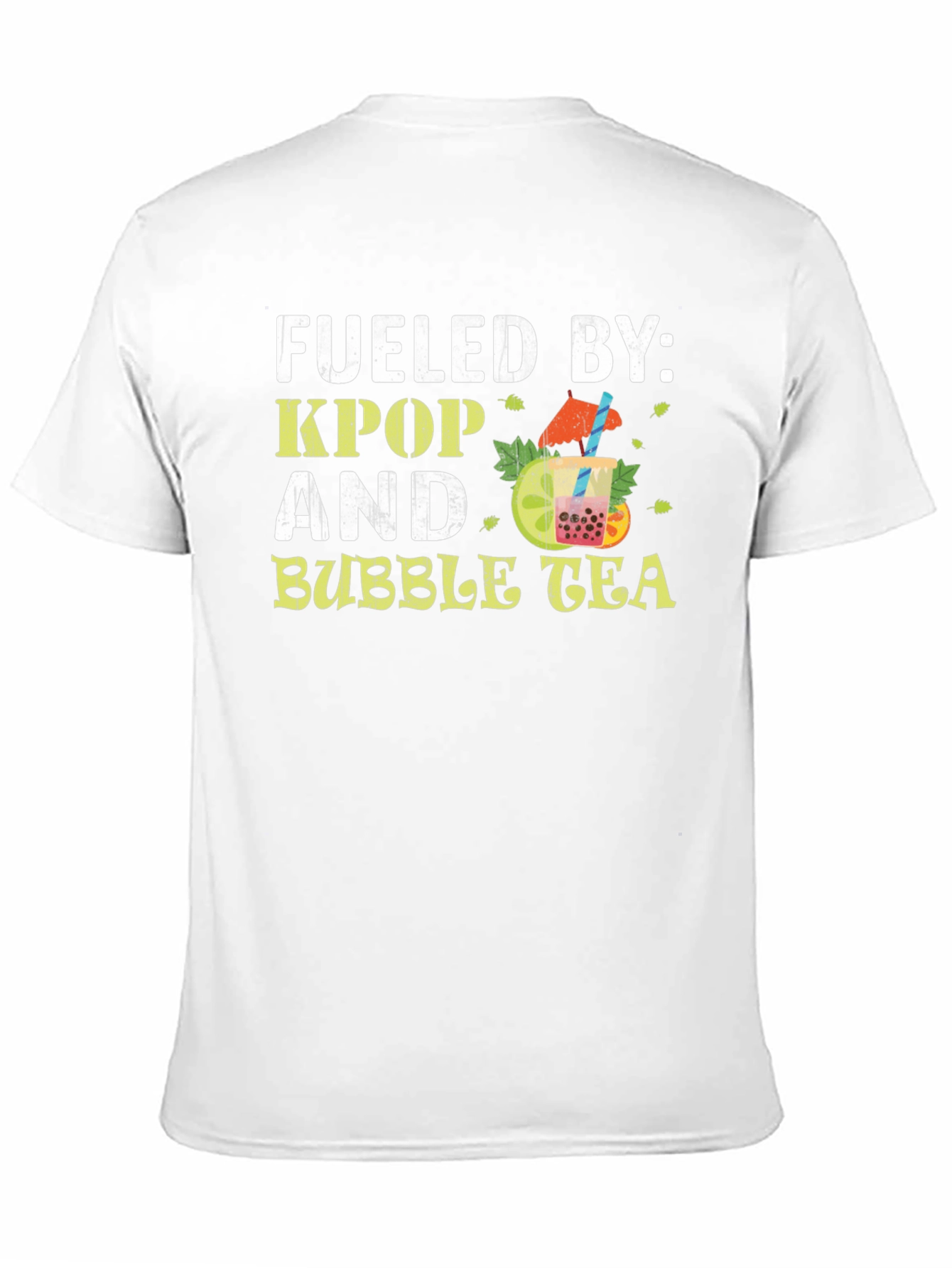 Fueled by KPOP and Bubble Tea T-Shirt