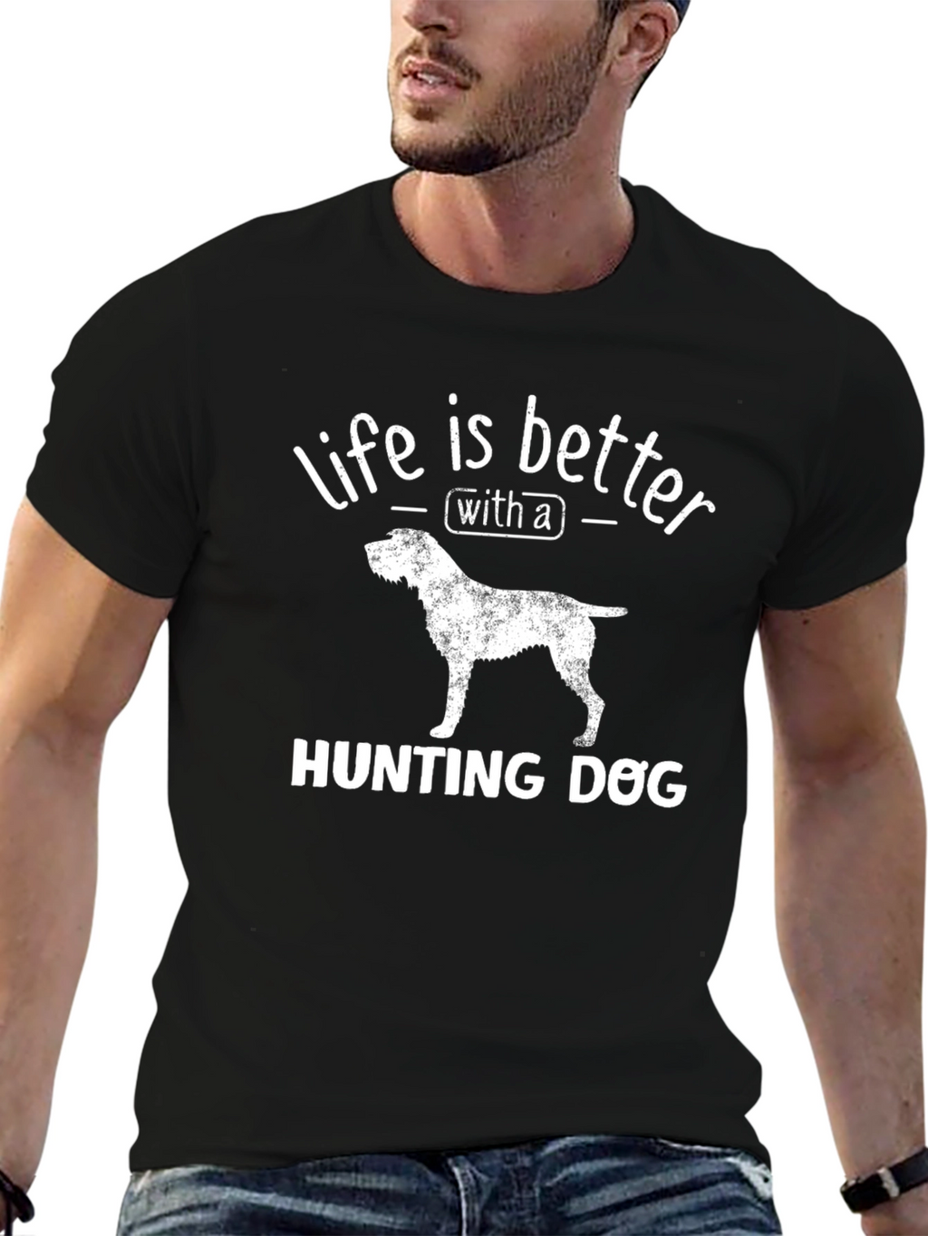 Life is Better with a Hunting Dog T-Shirt