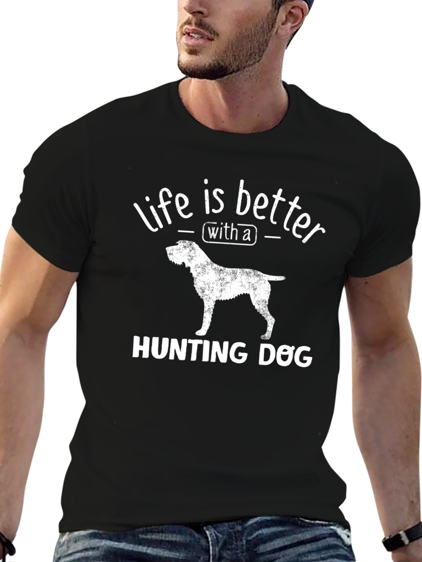 Life is Better with a Hunting Dog T-Shirt