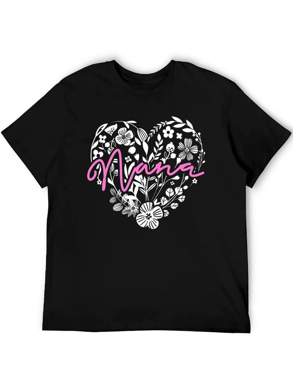 Nana Floral Heart T-Shirt