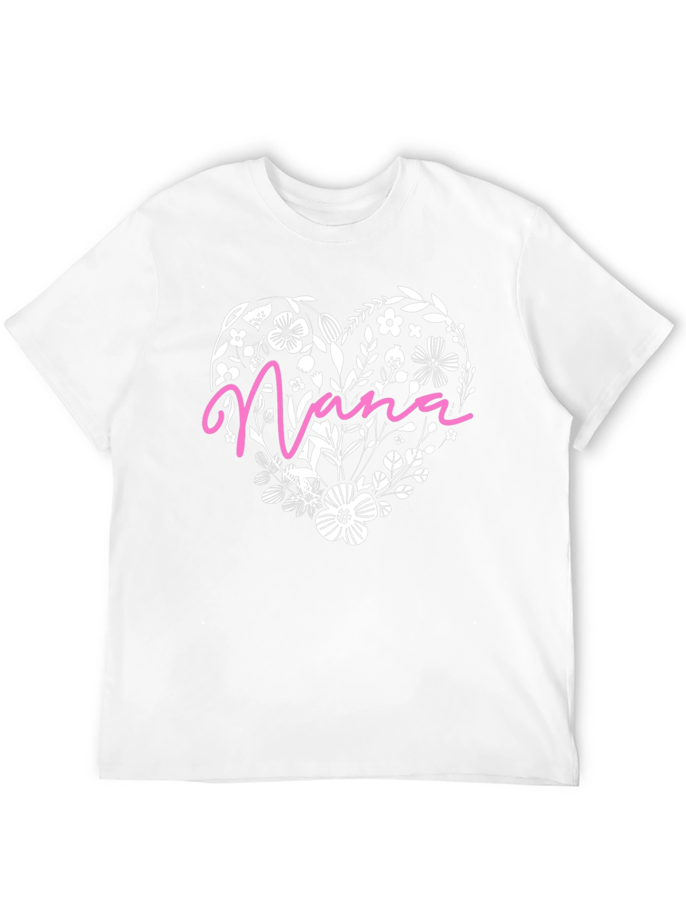 Nana Floral Heart T-Shirt
