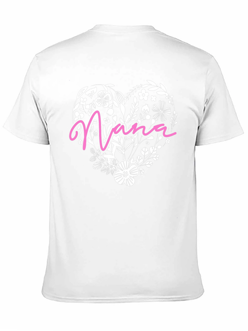 Nana Floral Heart T-Shirt