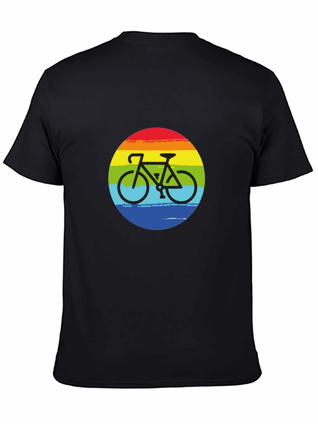 Rainbow Bike Graphic Tee