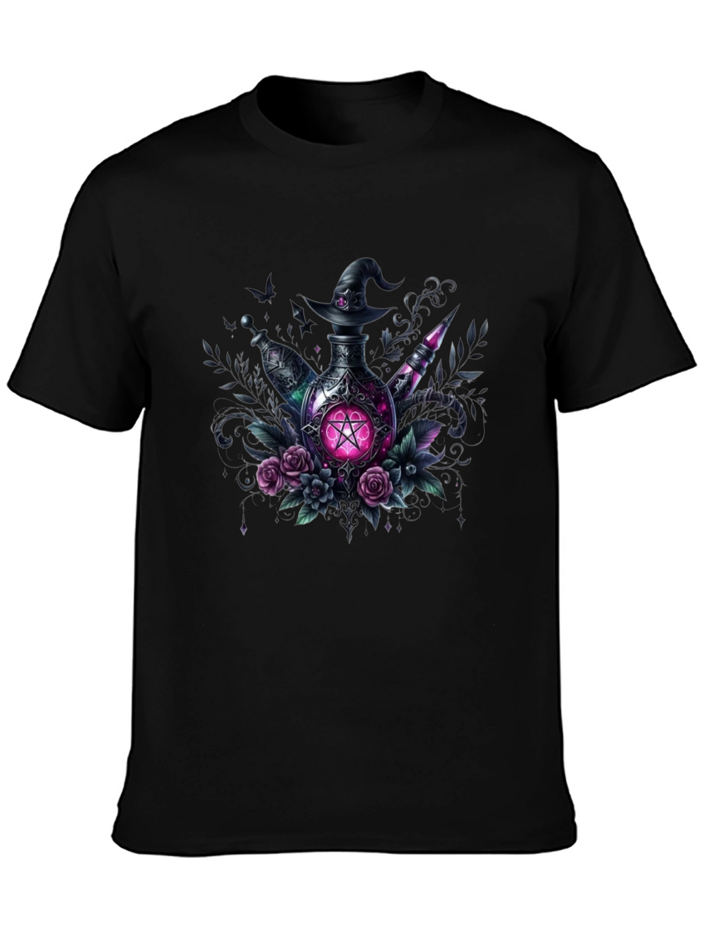 Witchcraft Potion T-Shirt - Gothic Fantasy