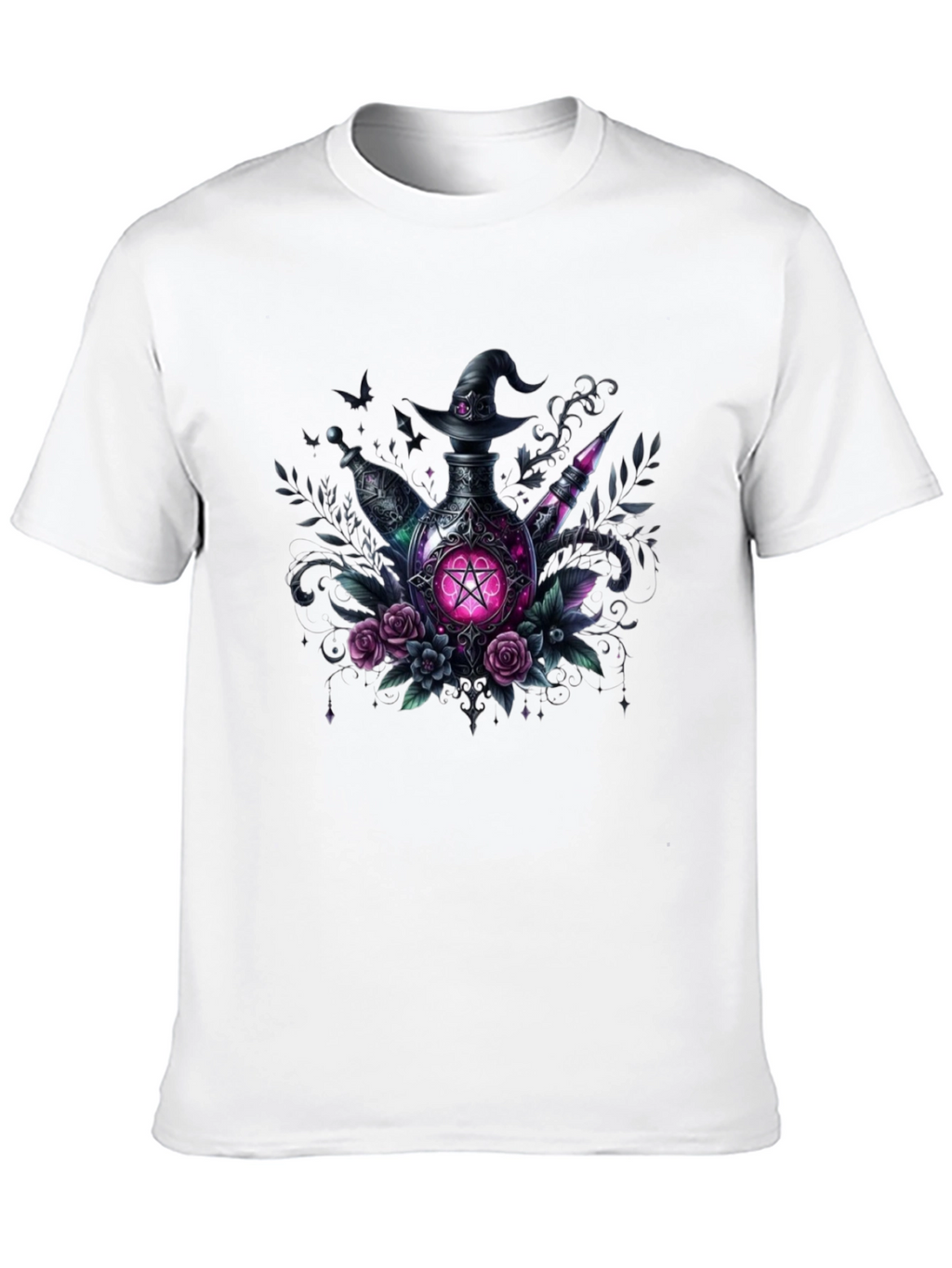 Witchcraft Potion T-Shirt - Gothic Fantasy