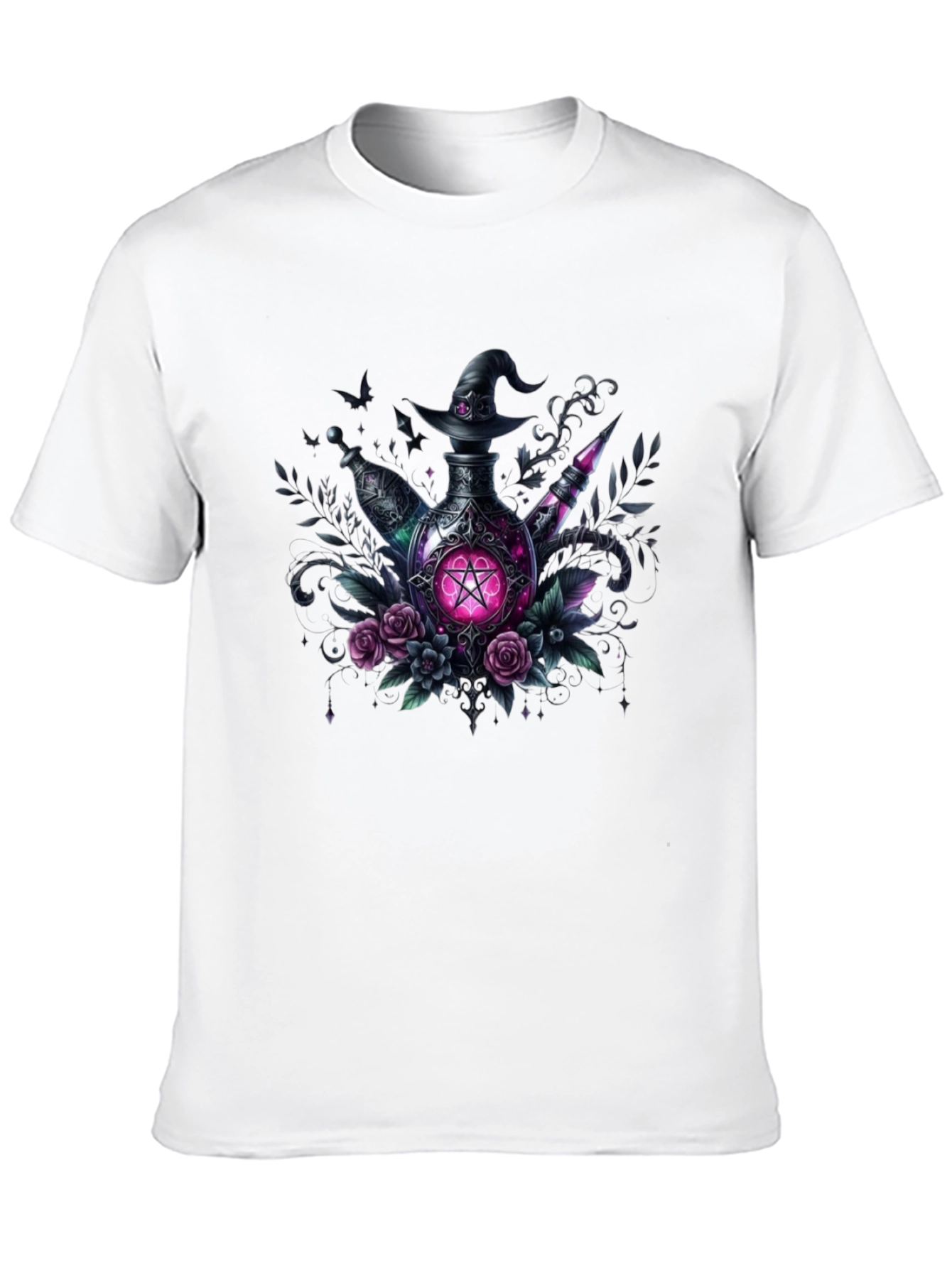 Witchcraft Potion T-Shirt - Gothic Fantasy