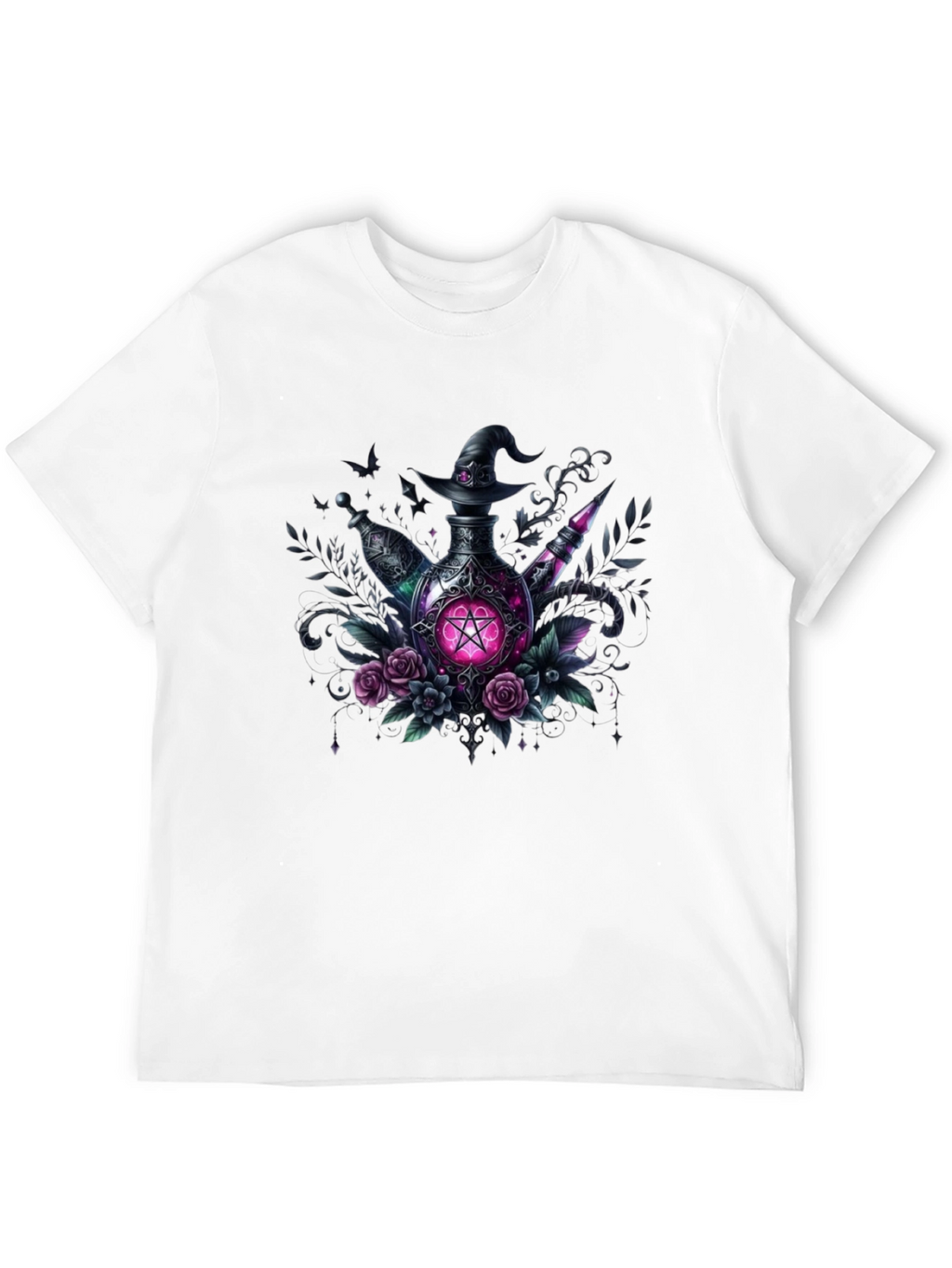 Witchcraft Potion T-Shirt - Gothic Fantasy