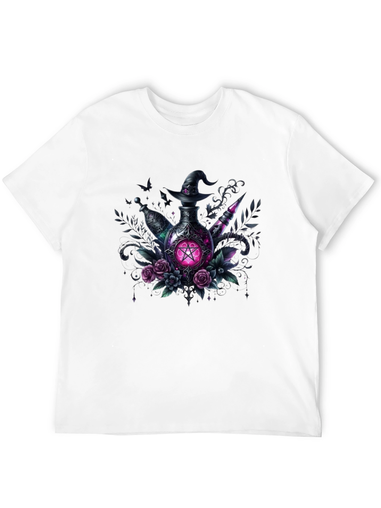 Witchcraft Potion T-Shirt - Gothic Fantasy