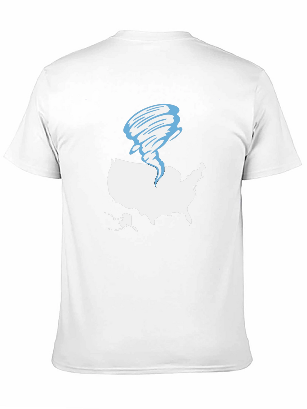 USA Tornado Graphic T-Shirt - Weather Novelty Tee
