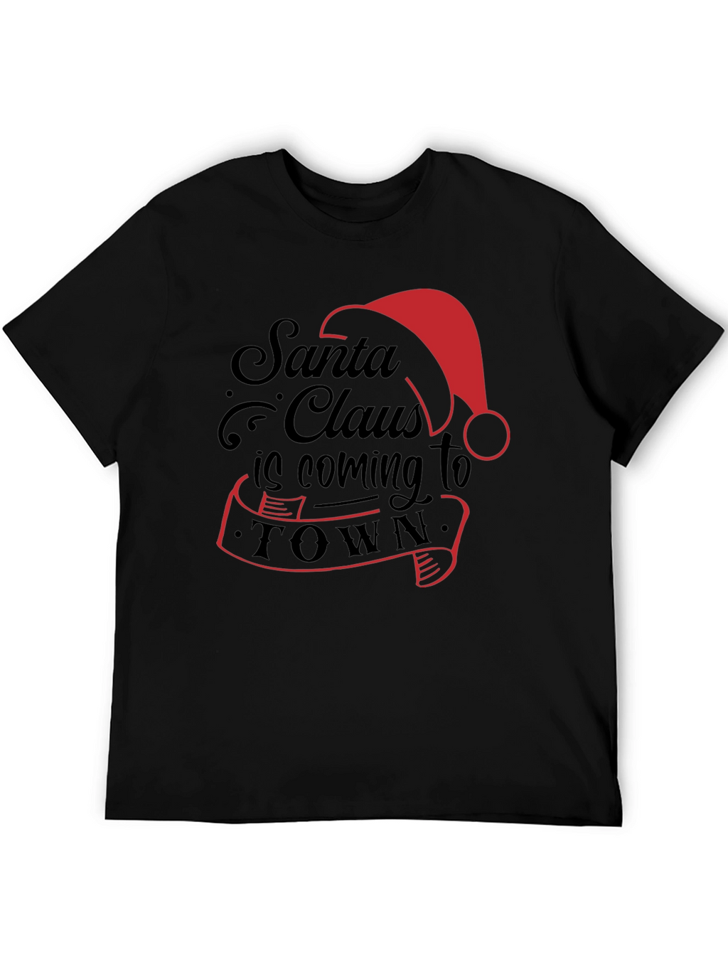 Santa Claus Is Coming To Town Graphic Tee