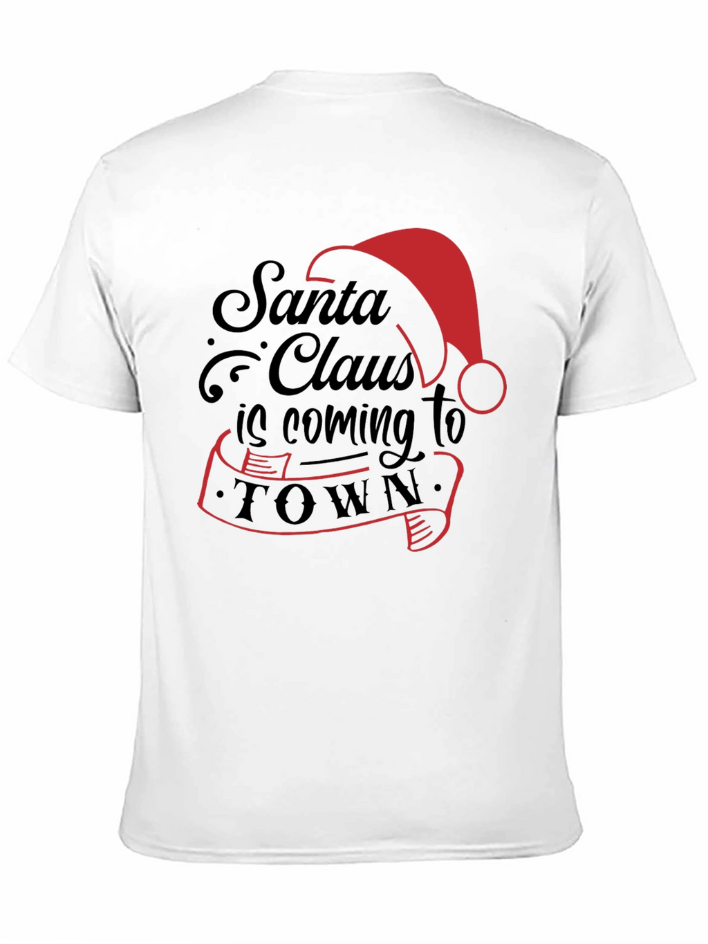 Santa Claus Is Coming To Town Graphic Tee