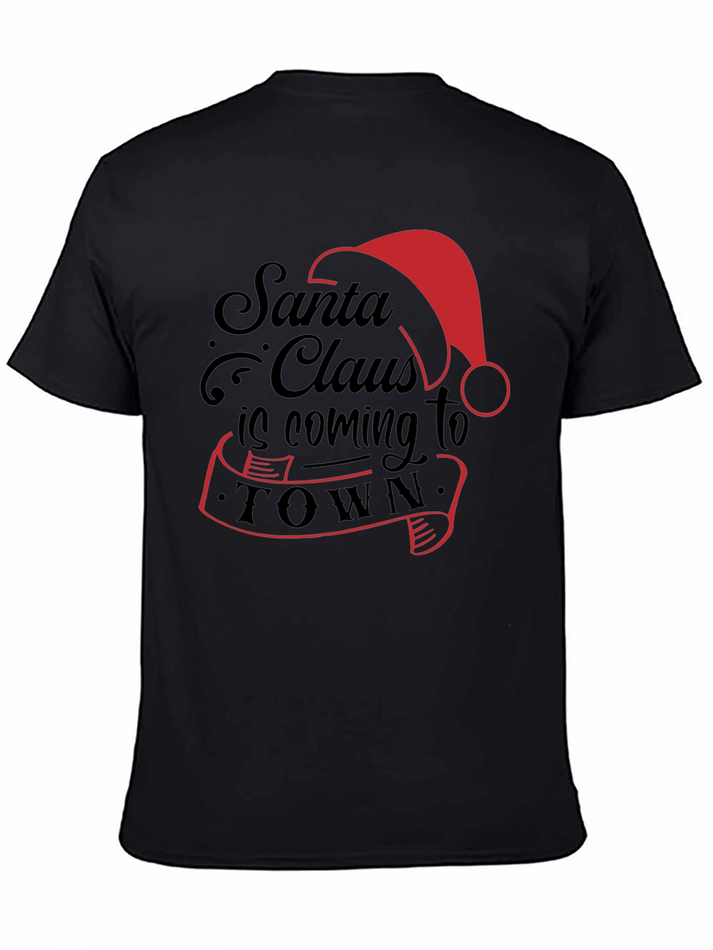 Santa Claus Is Coming To Town Graphic Tee