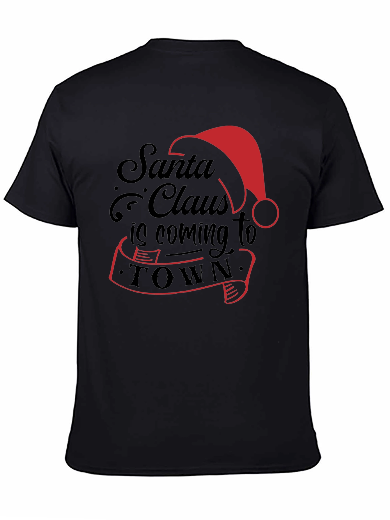 Santa Claus Is Coming To Town Graphic Tee