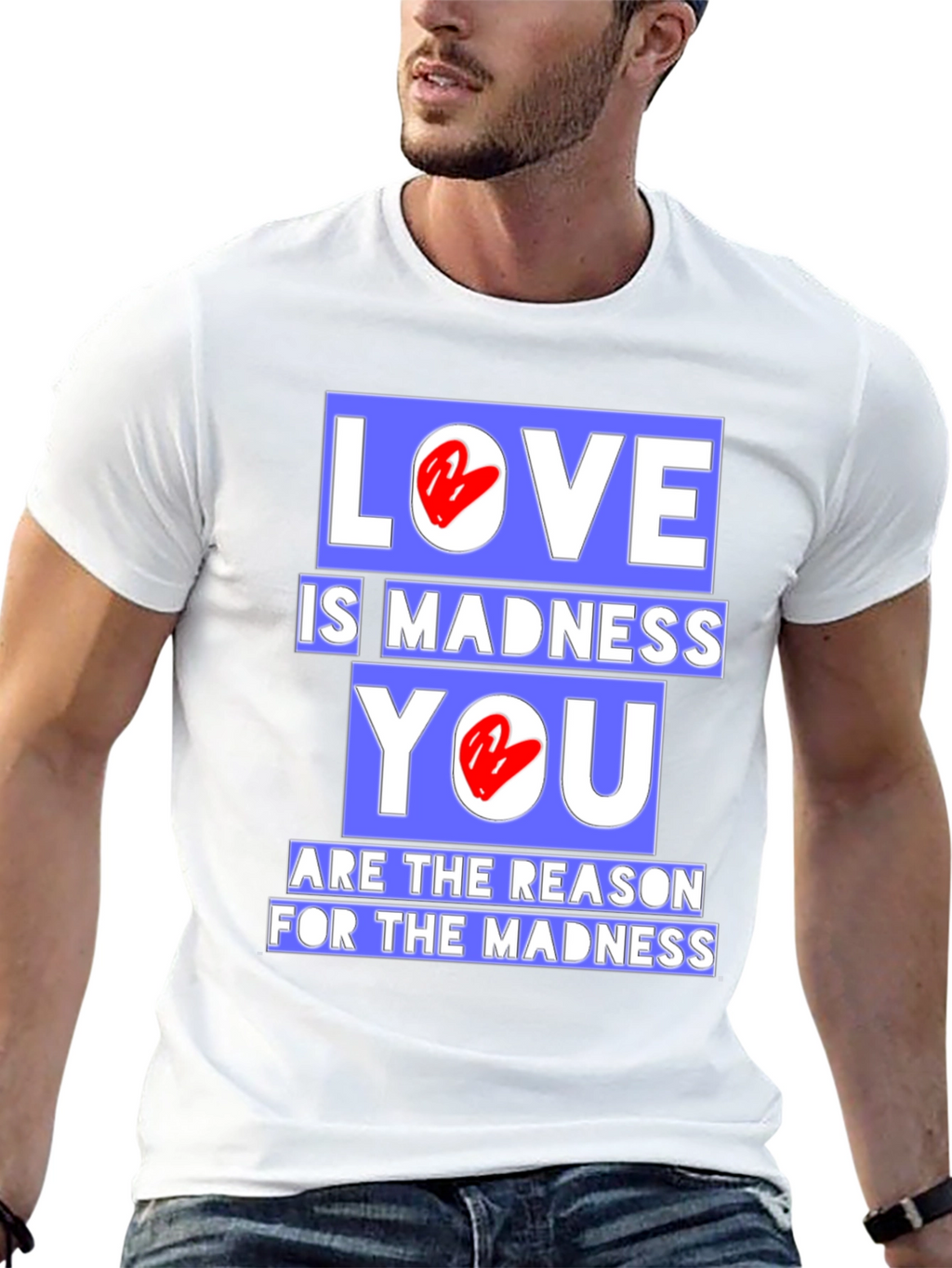 Love is Madness Graphic T-Shirt