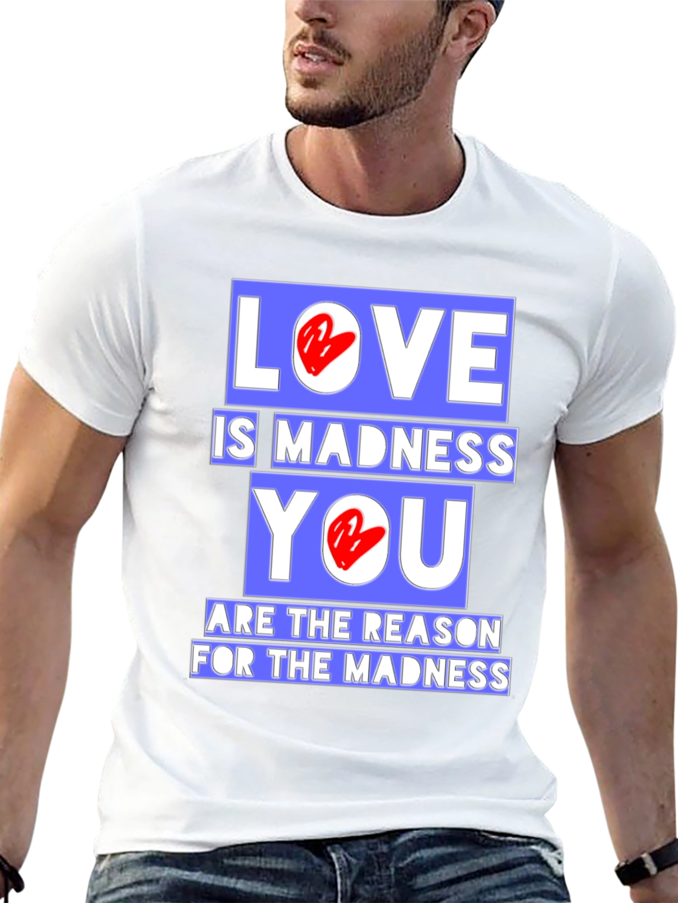 Love is Madness Graphic T-Shirt