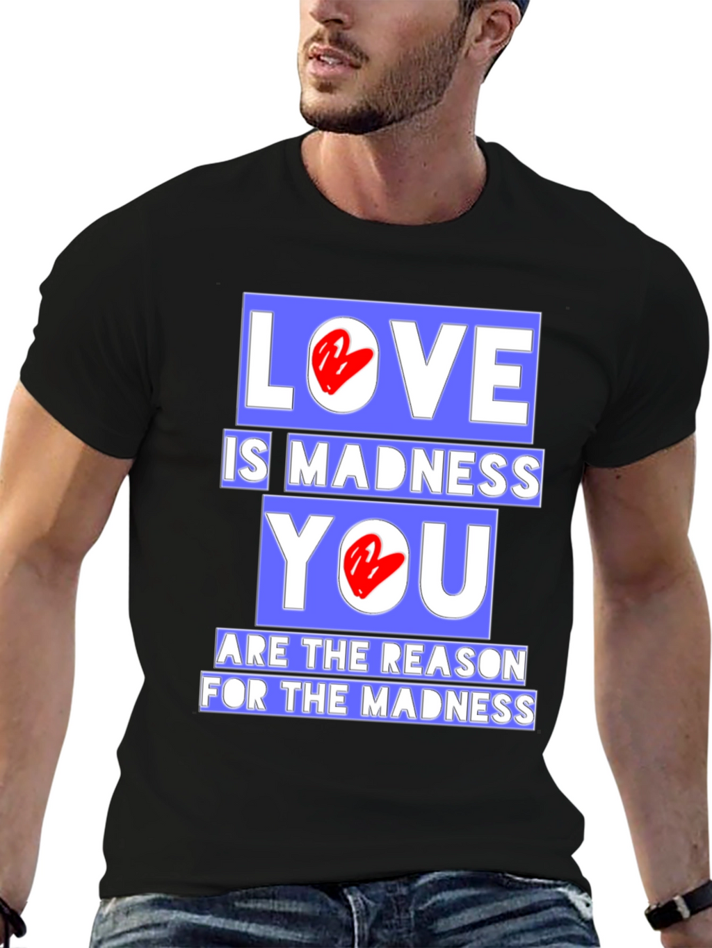 Love is Madness Graphic T-Shirt