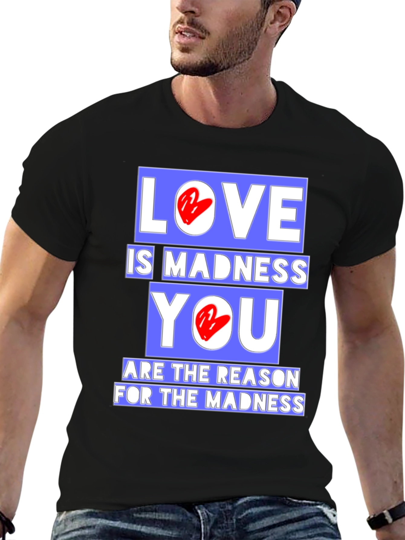 Love is Madness Graphic T-Shirt