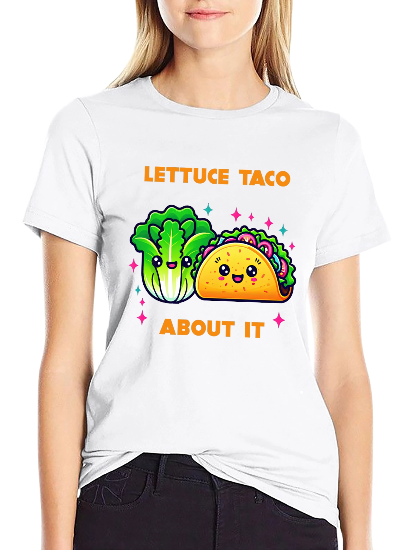 Lettuce Taco About It Graphic T-Shirt