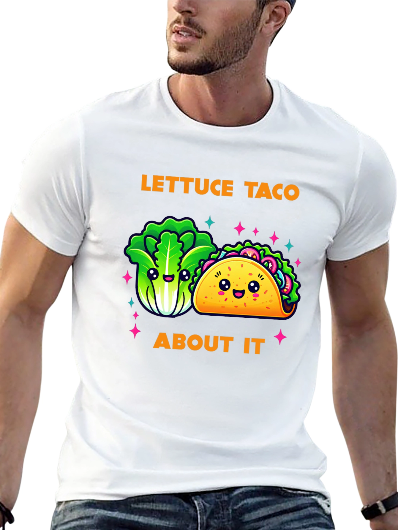 Lettuce Taco About It Graphic T-Shirt