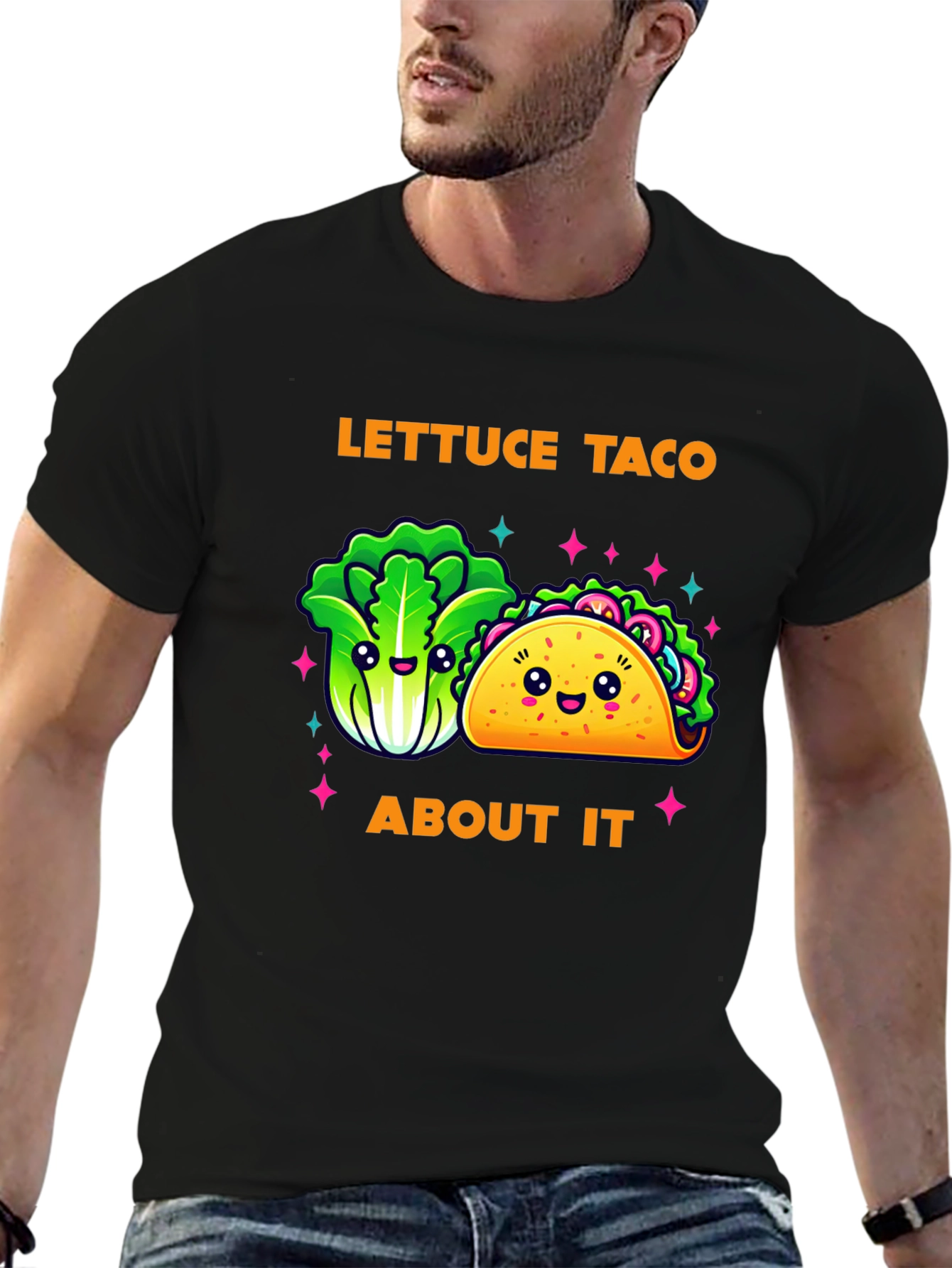 Lettuce Taco About It Graphic T-Shirt