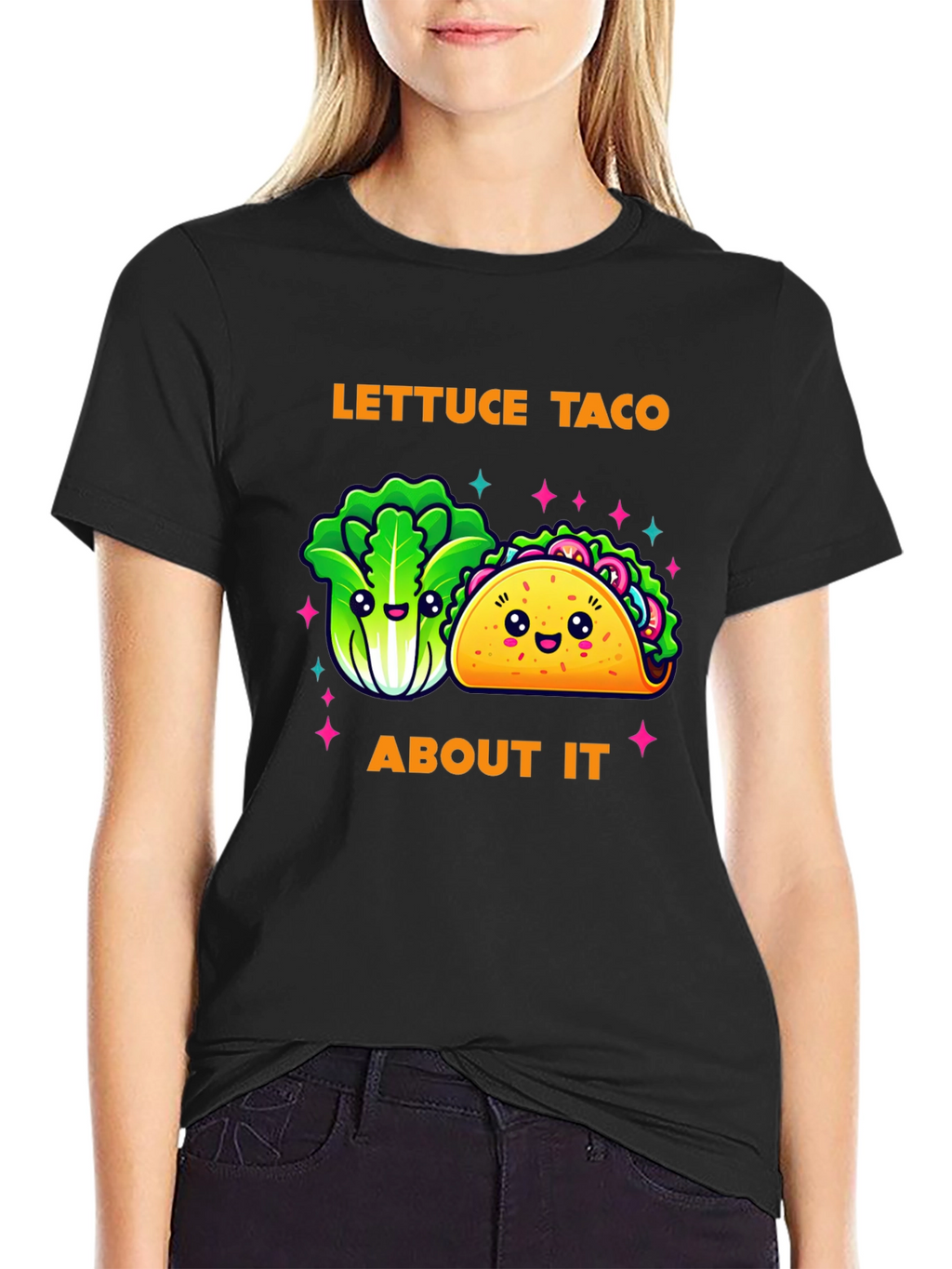 Lettuce Taco About It Graphic T-Shirt