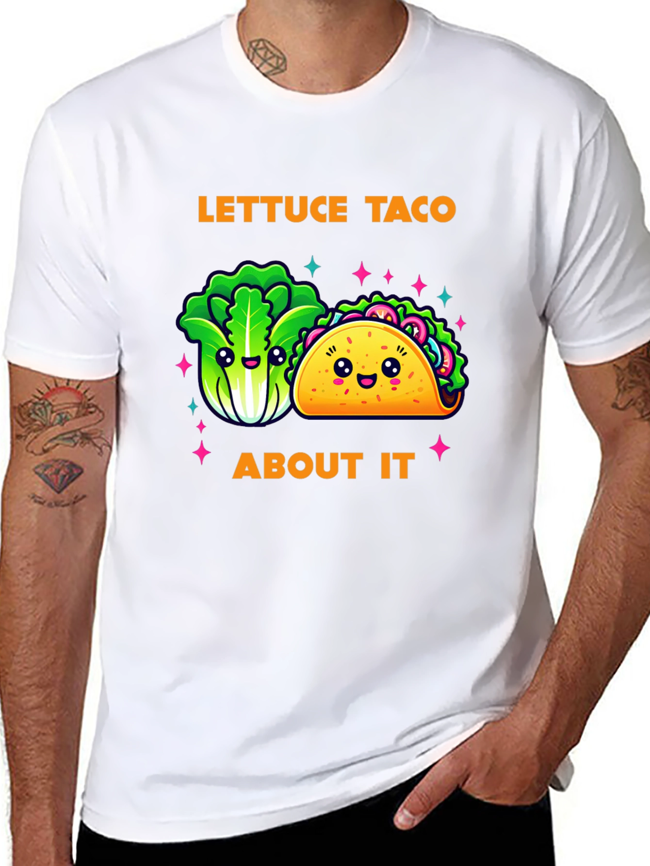 Lettuce Taco About It Graphic T-Shirt
