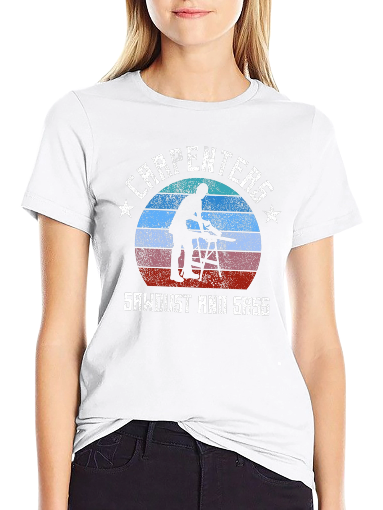 Carpenter Sawdust & Sass T-Shirt