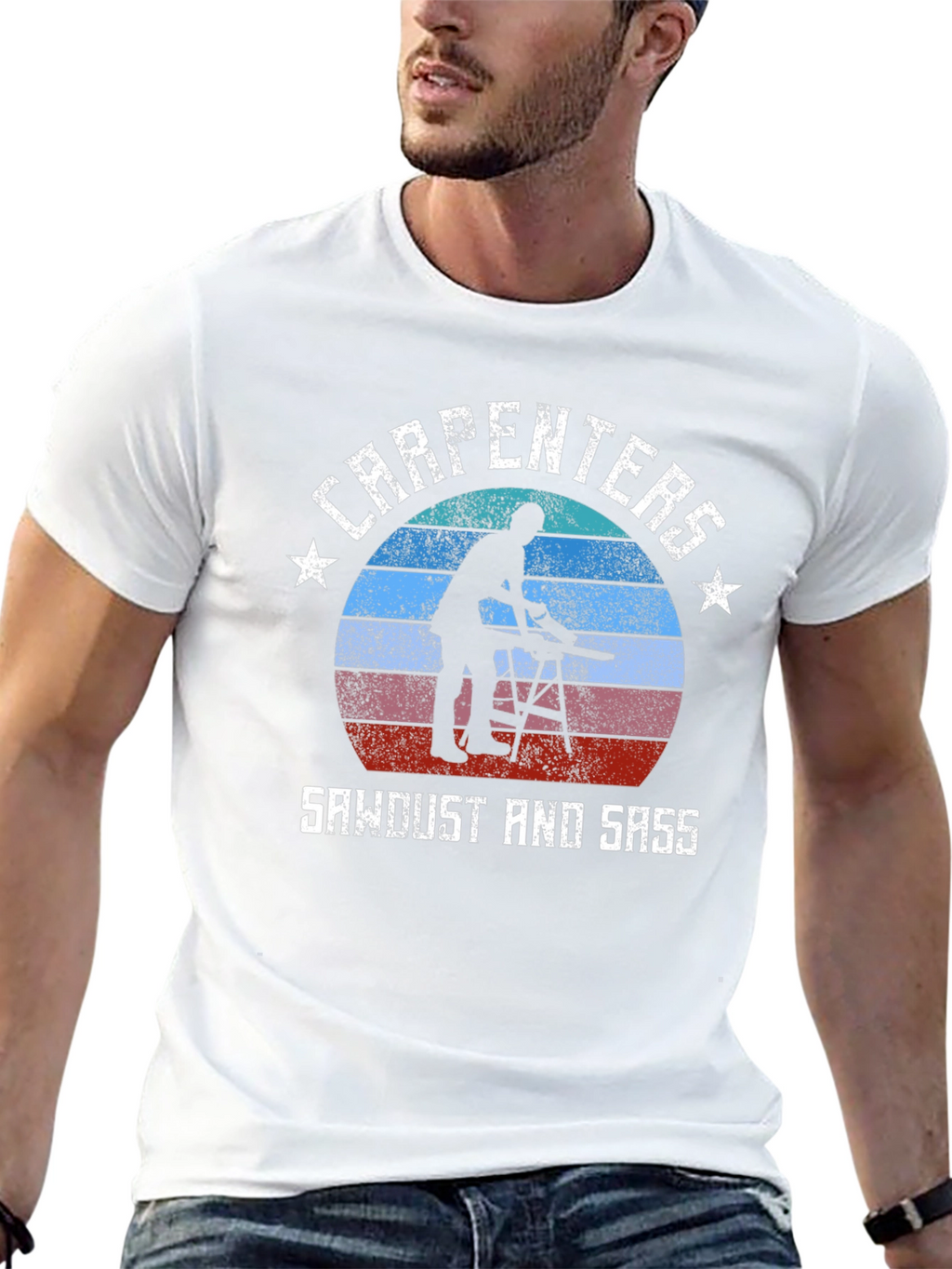 Carpenter Sawdust & Sass T-Shirt