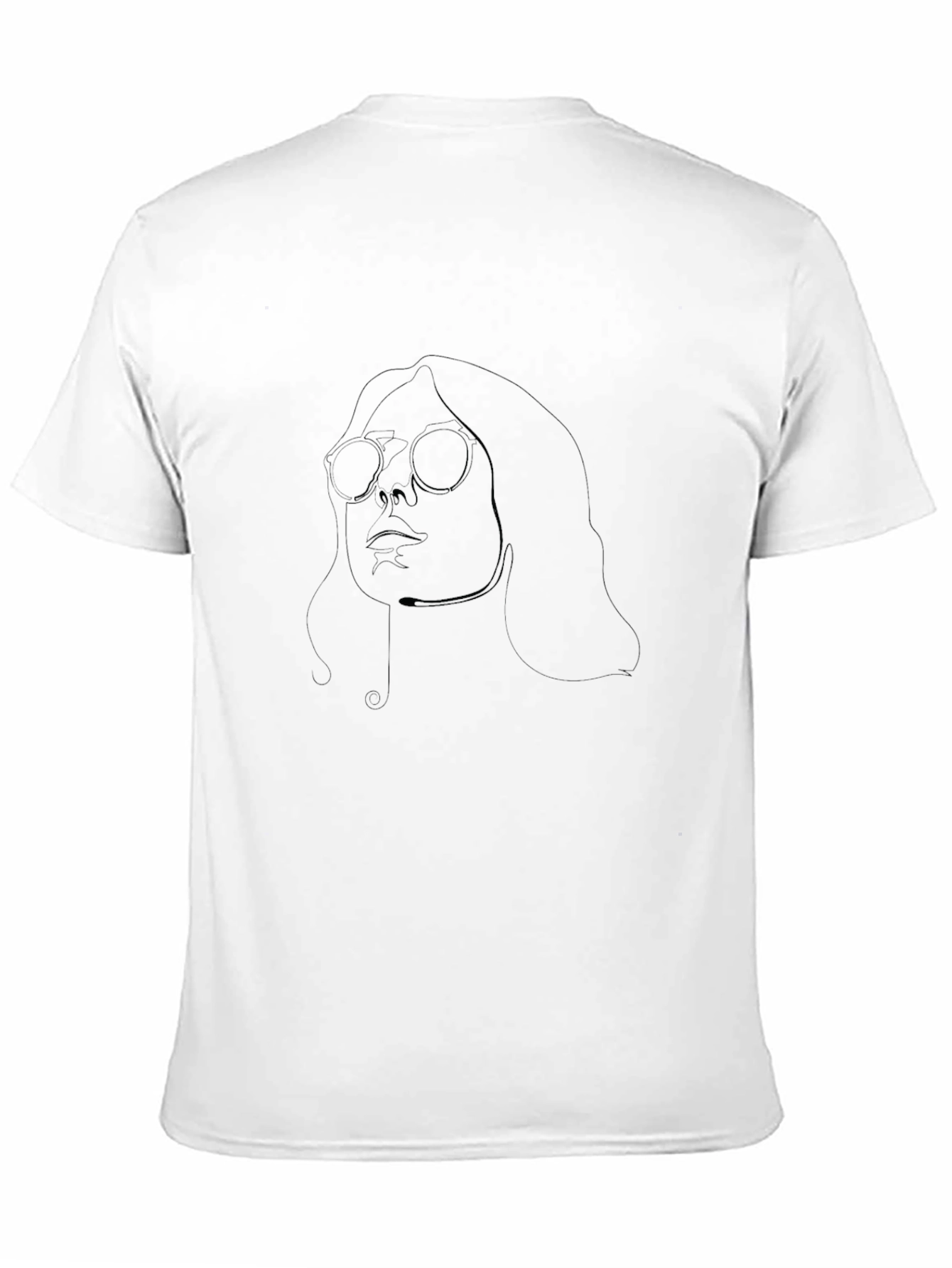 Modern Art Line Drawing Tee