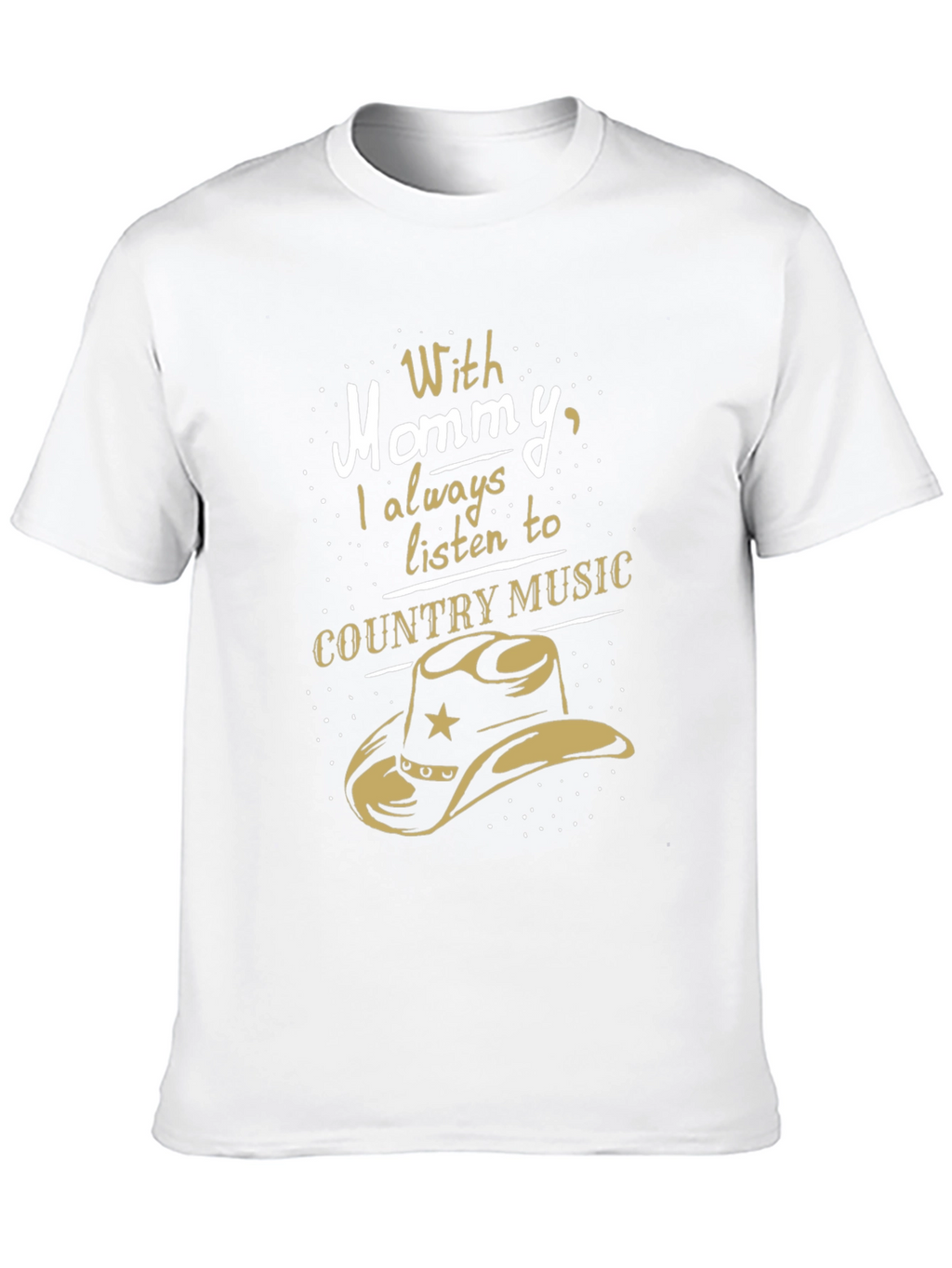 Country Music Lover T-Shirt - With Mommy Design