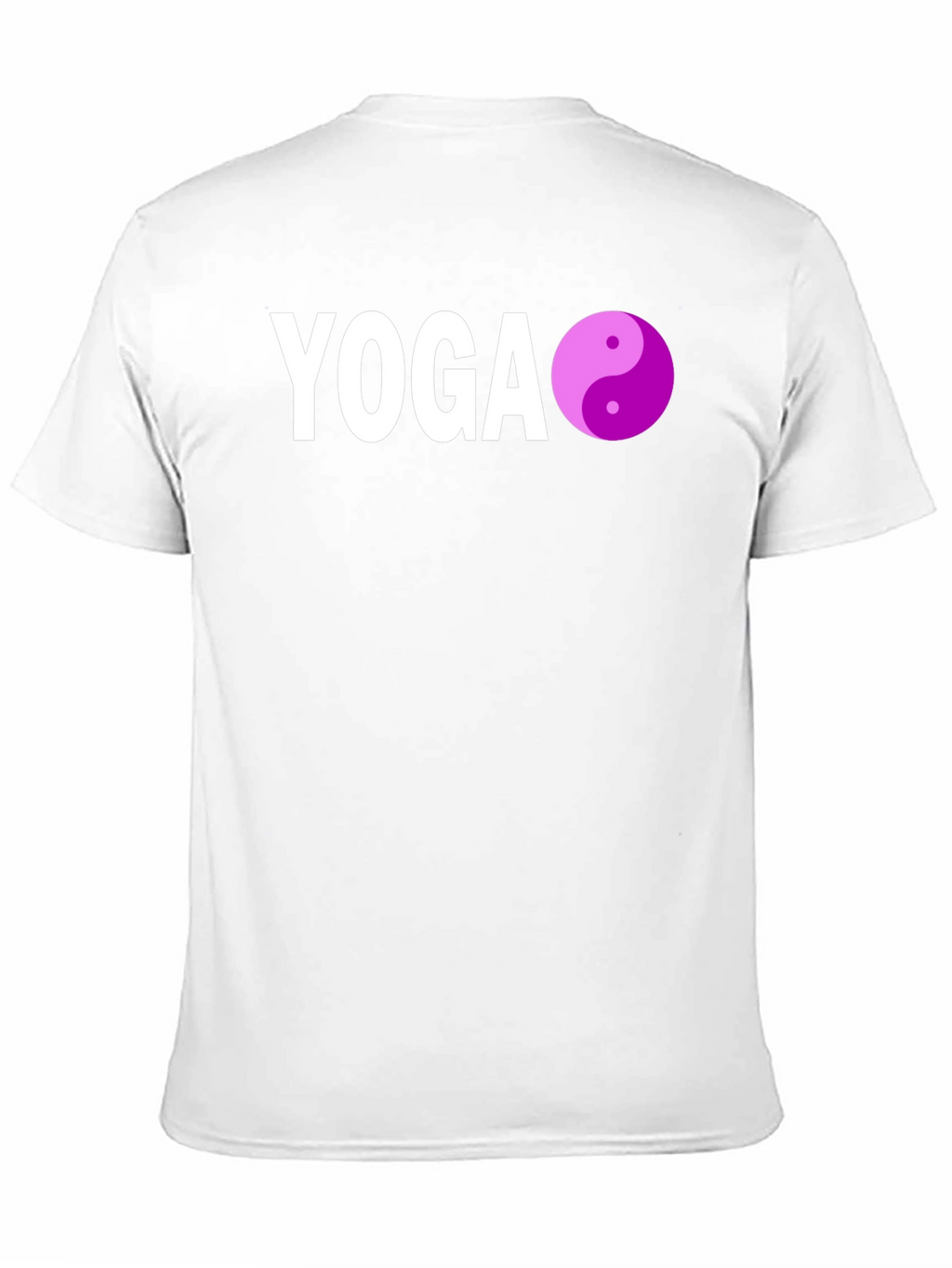 Yoga Yin Yang Graphic Tee - Black