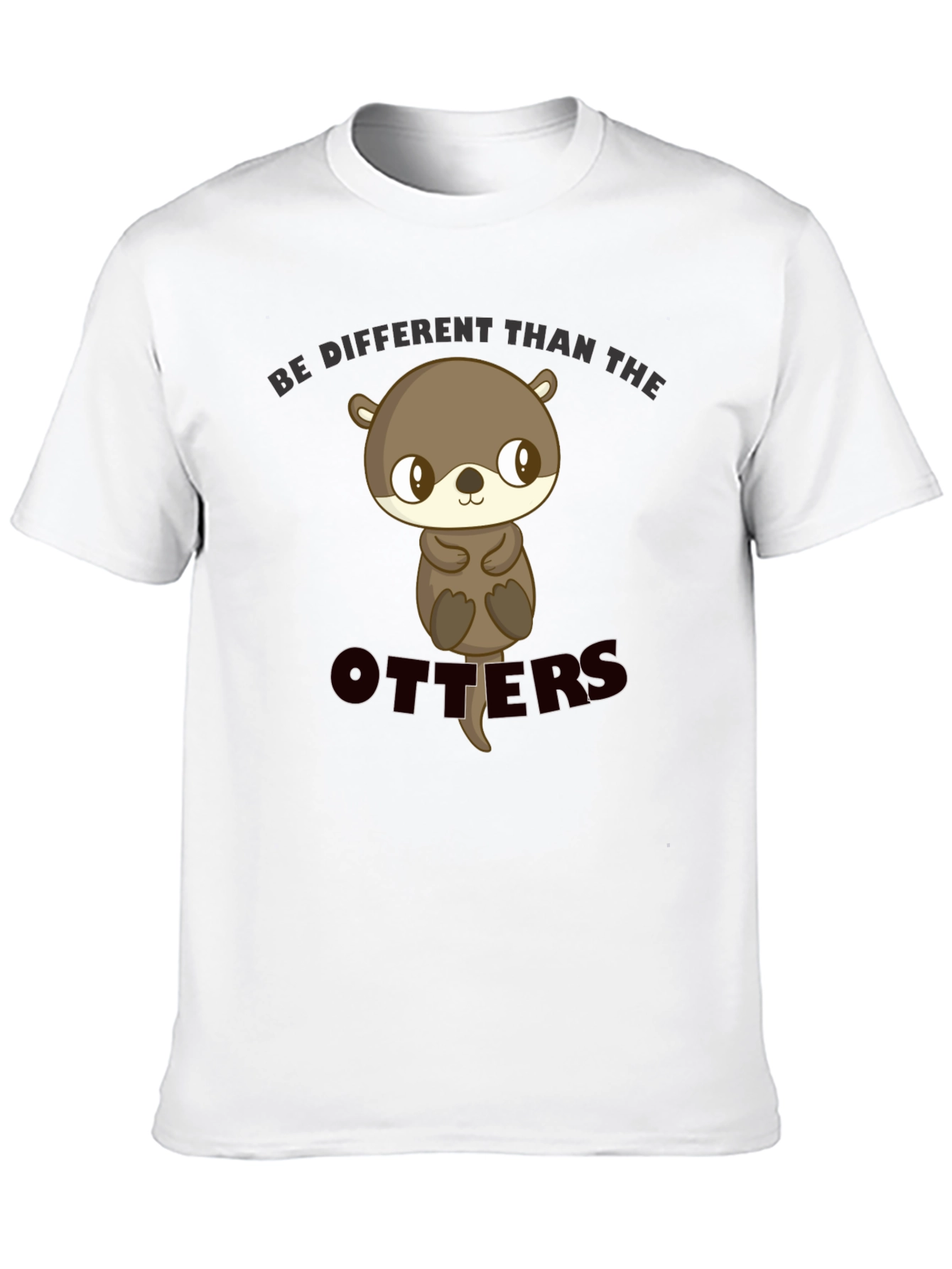 Be Different Otter Graphic T-Shirt