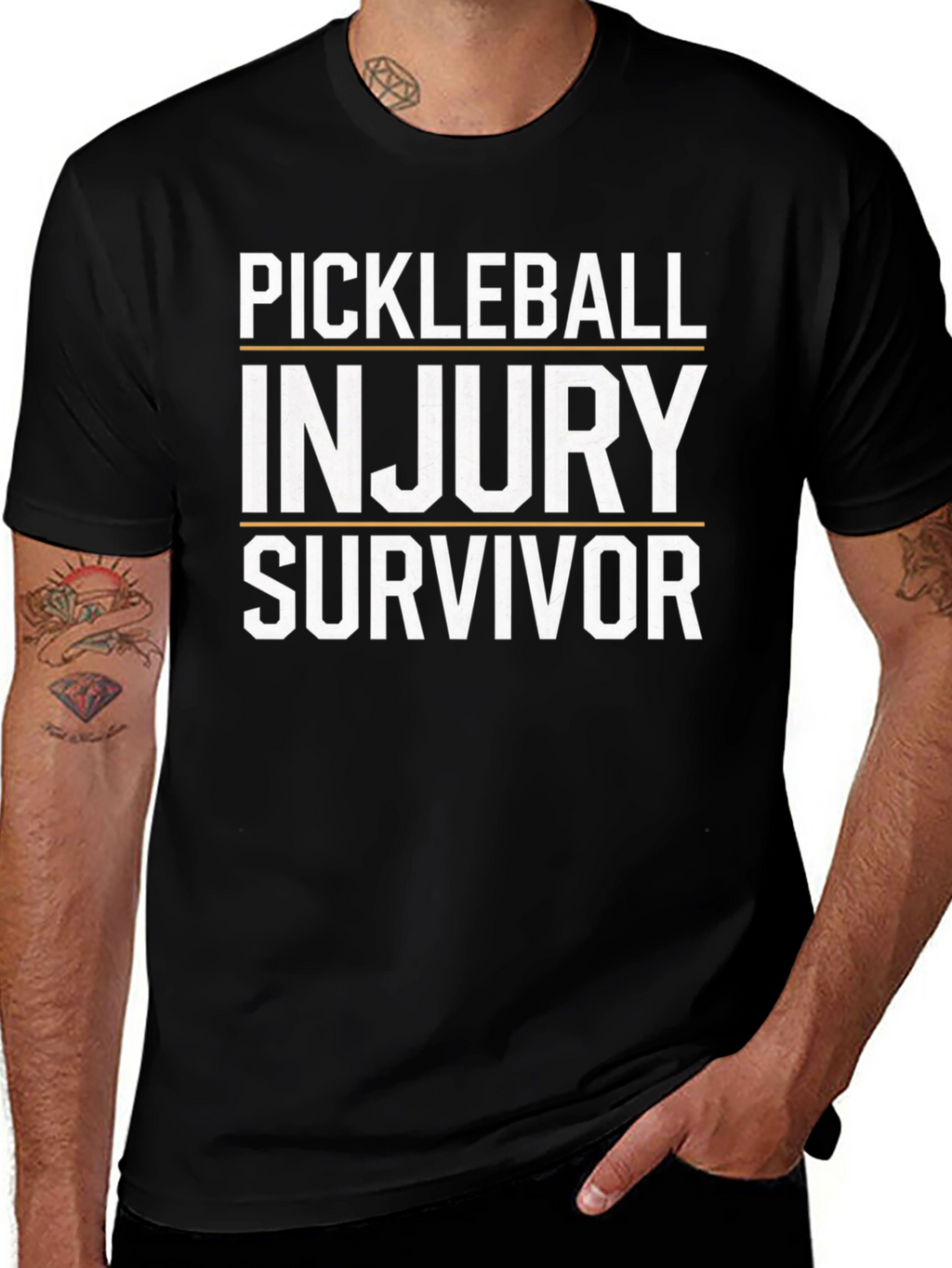 Pickleball Injury Survivor Tee