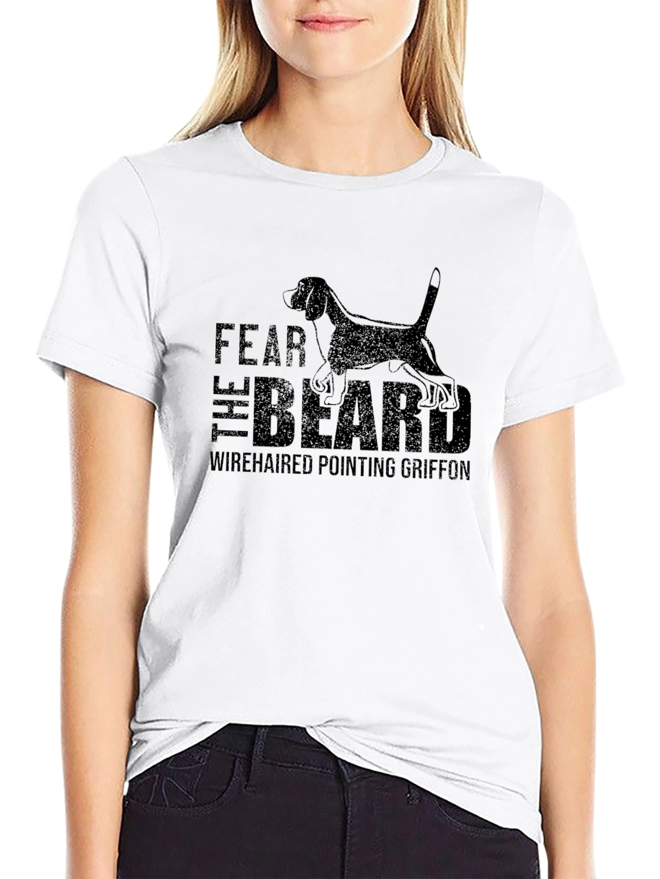 Fear the Beard Wirehaired Pointing Griffon T-Shirt