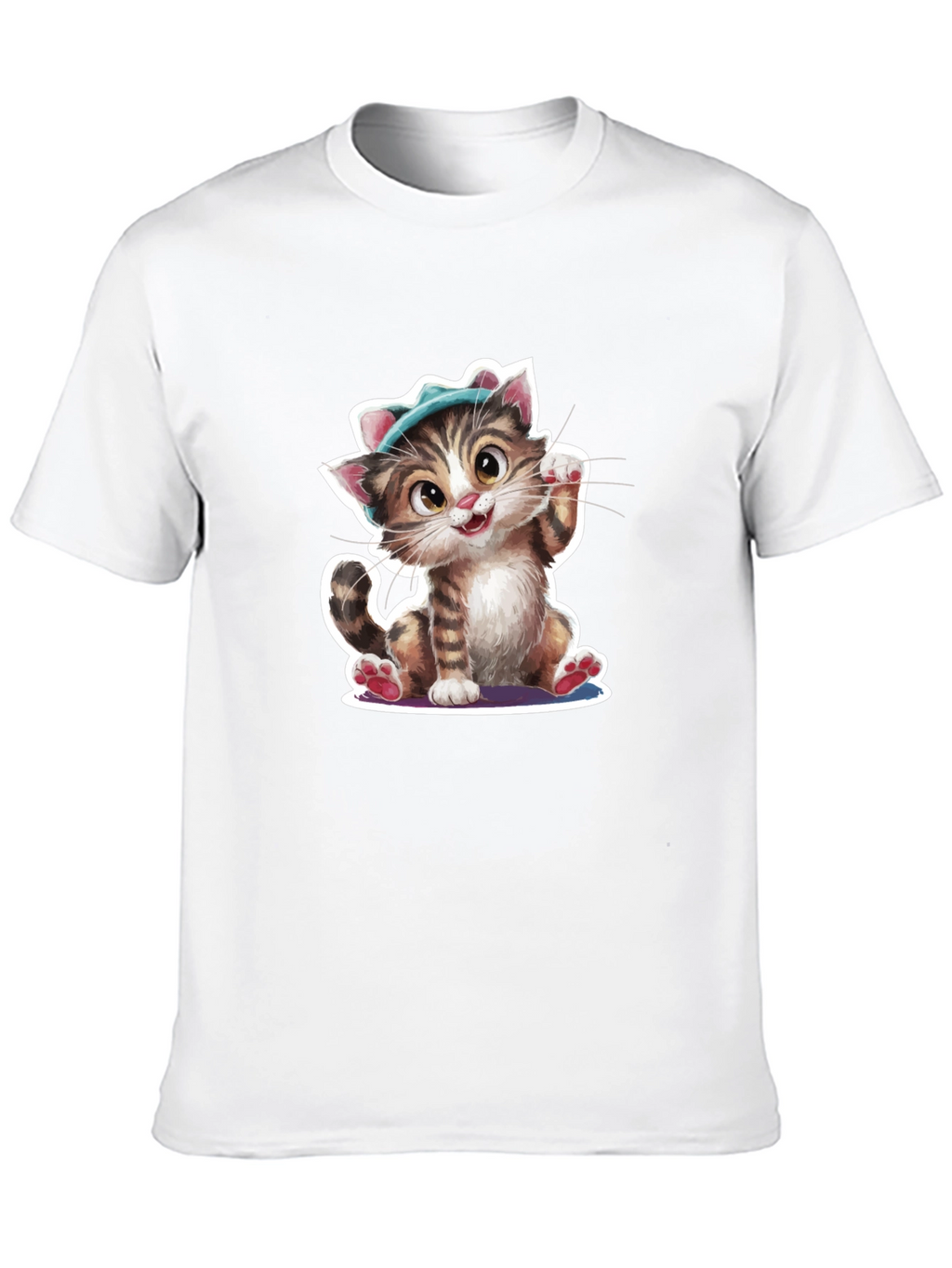Cute Cat T-Shirt - Unique Design