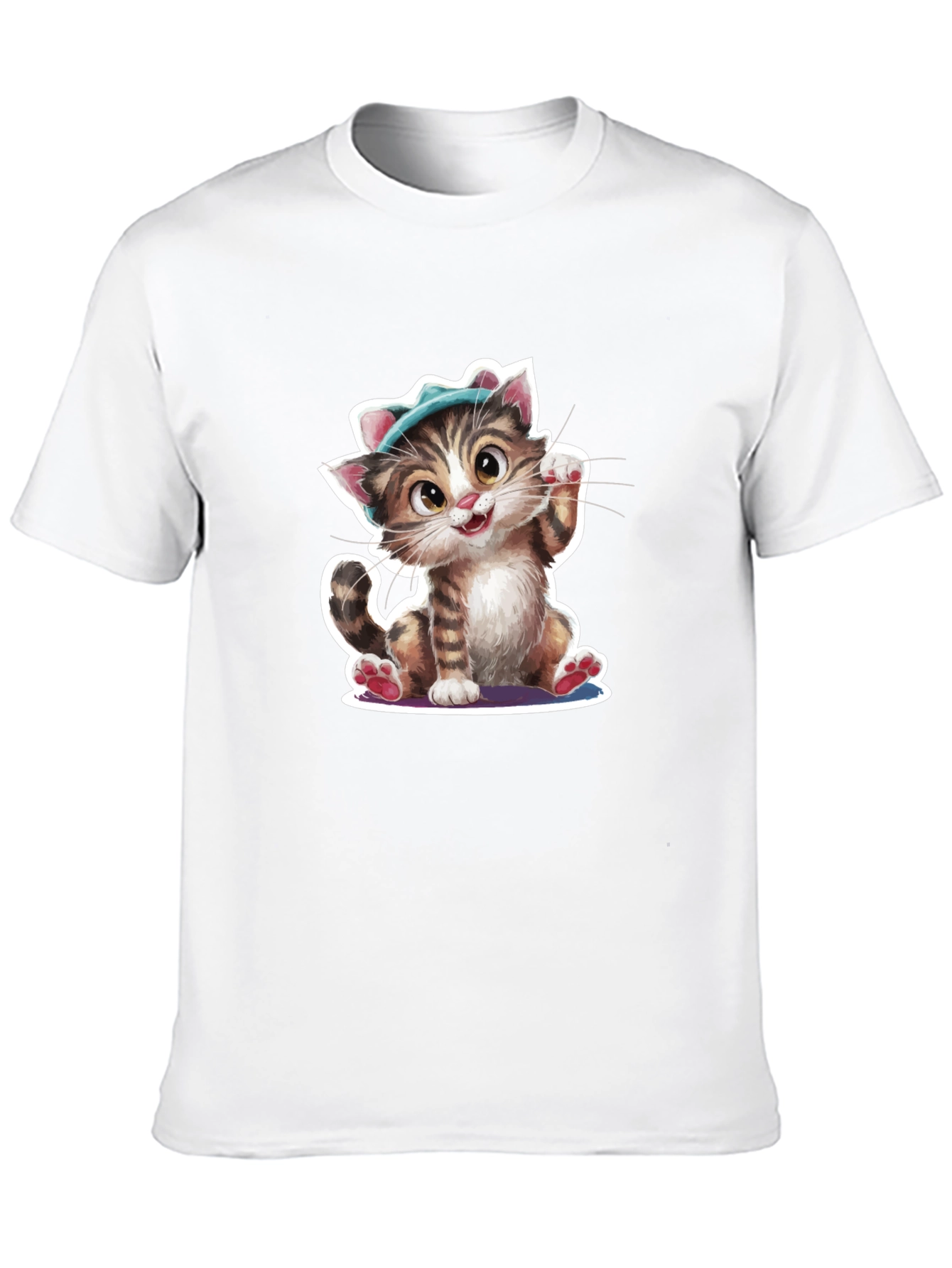 Cute Cat T-Shirt - Unique Design