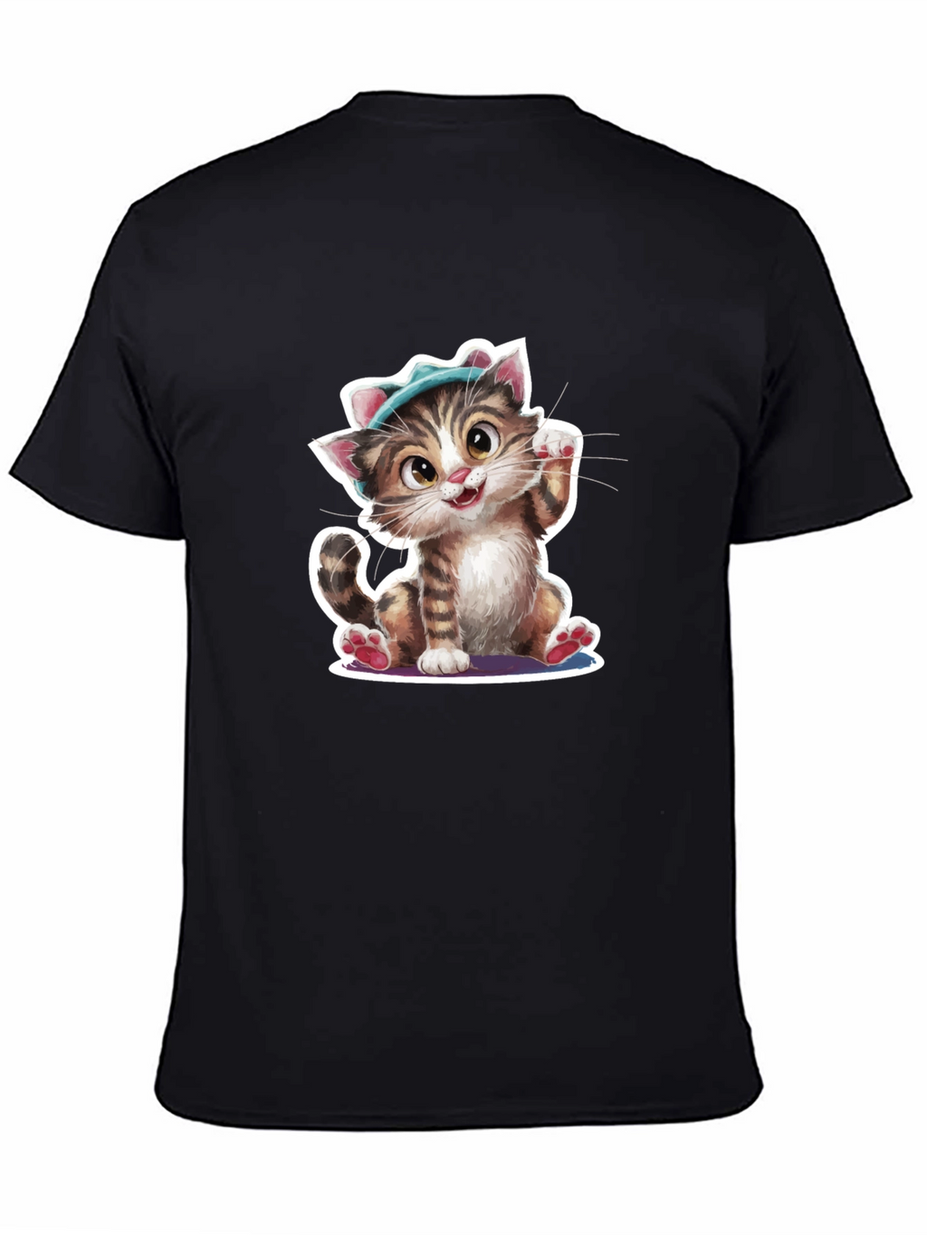 Cute Cat T-Shirt - Unique Design